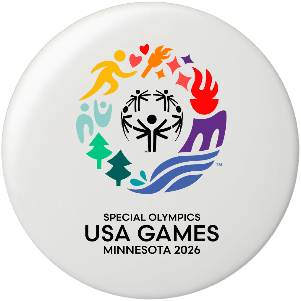Value Classic USA Games Button 3"
