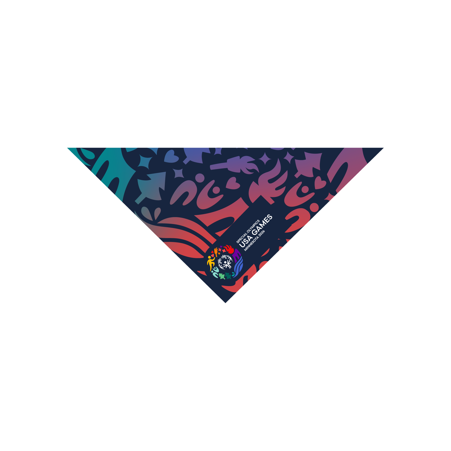 2026 USA Games Dog Bandana