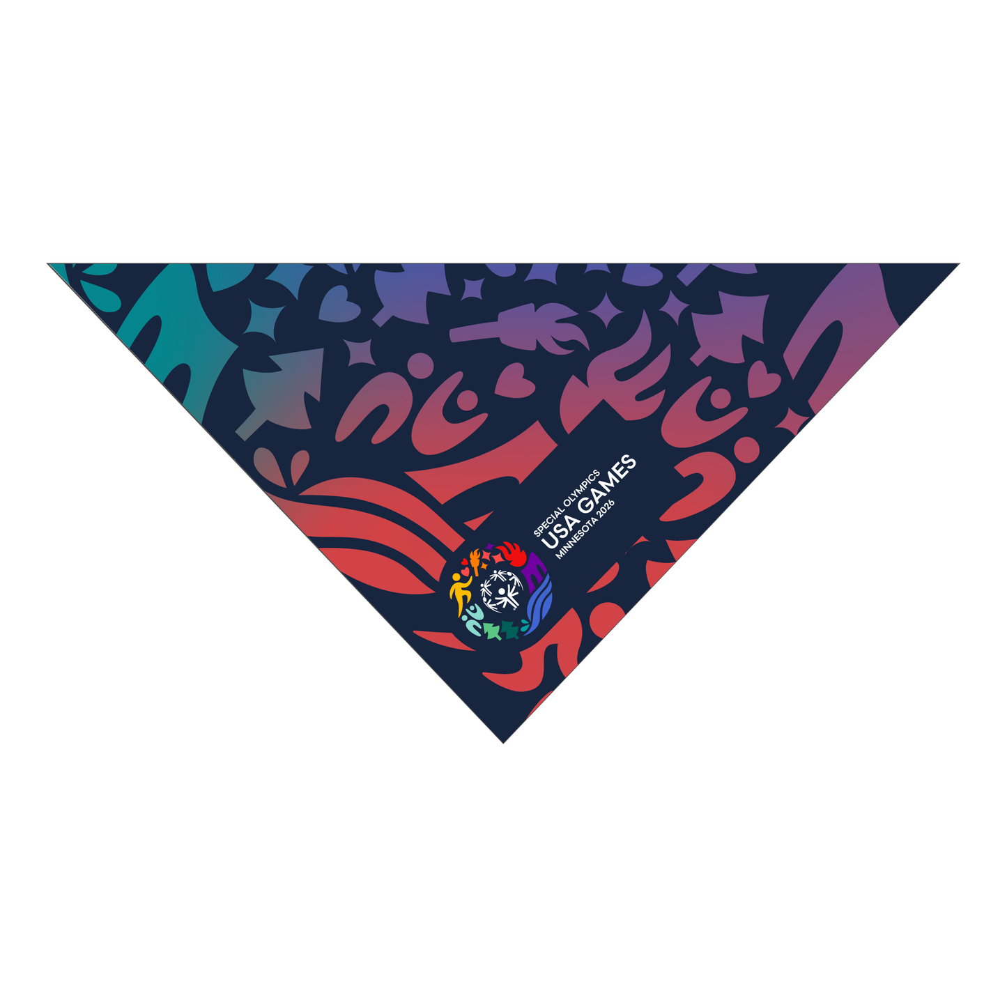2026 USA Games Dog Bandana