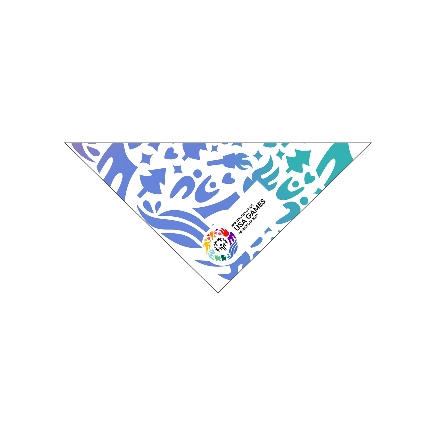 2026 USA Games Dog Bandana