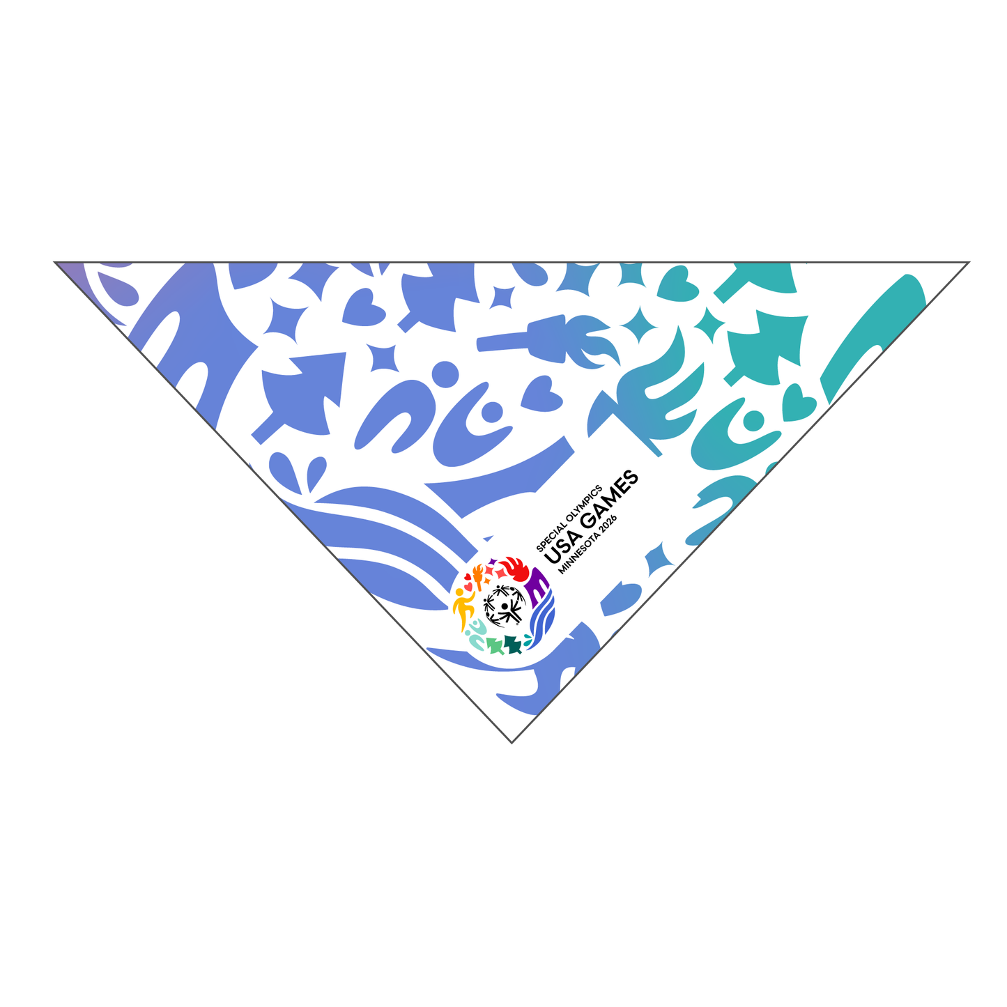 2026 USA Games Dog Bandana