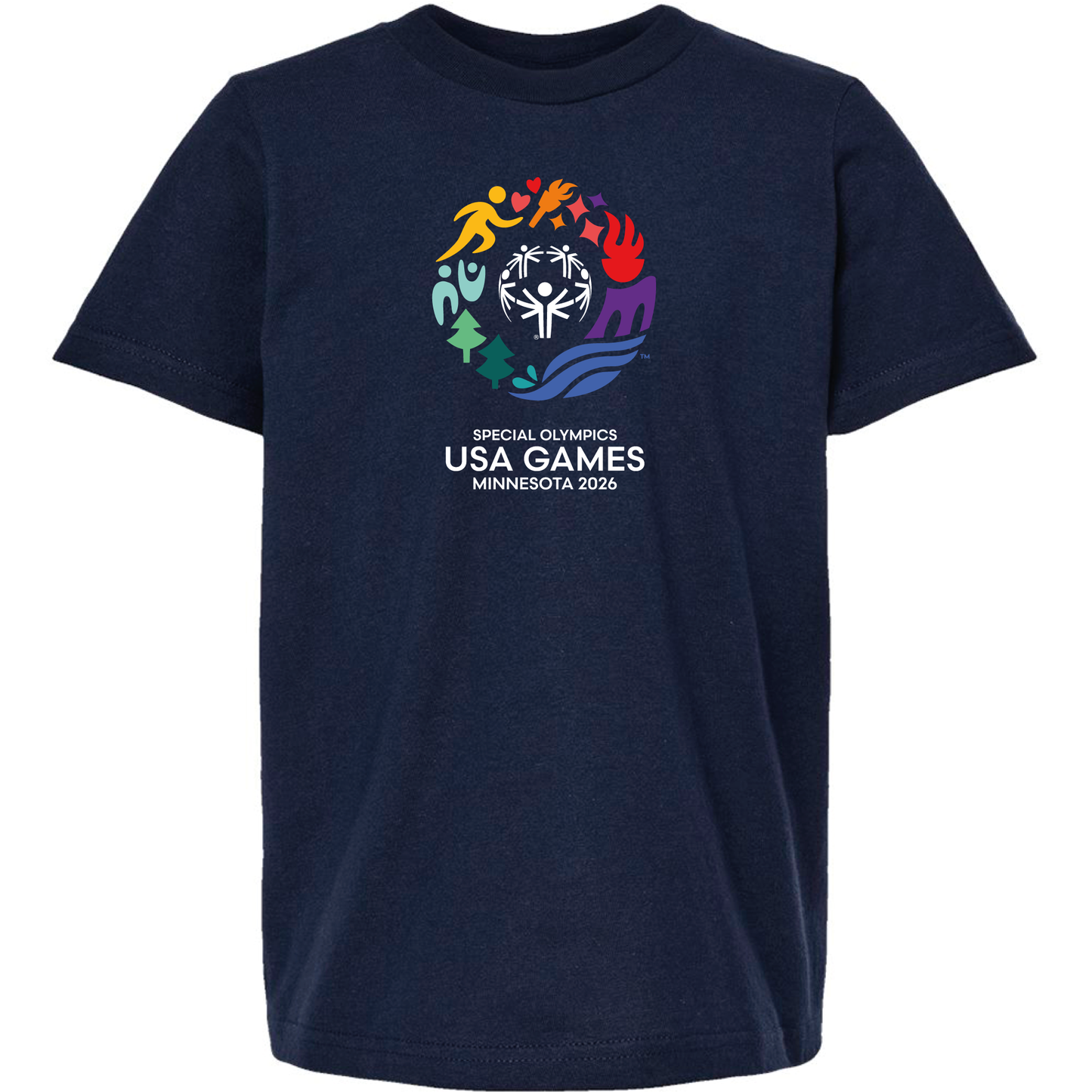 Value Classic USA Games Youth Fine Jersey T-Shirt