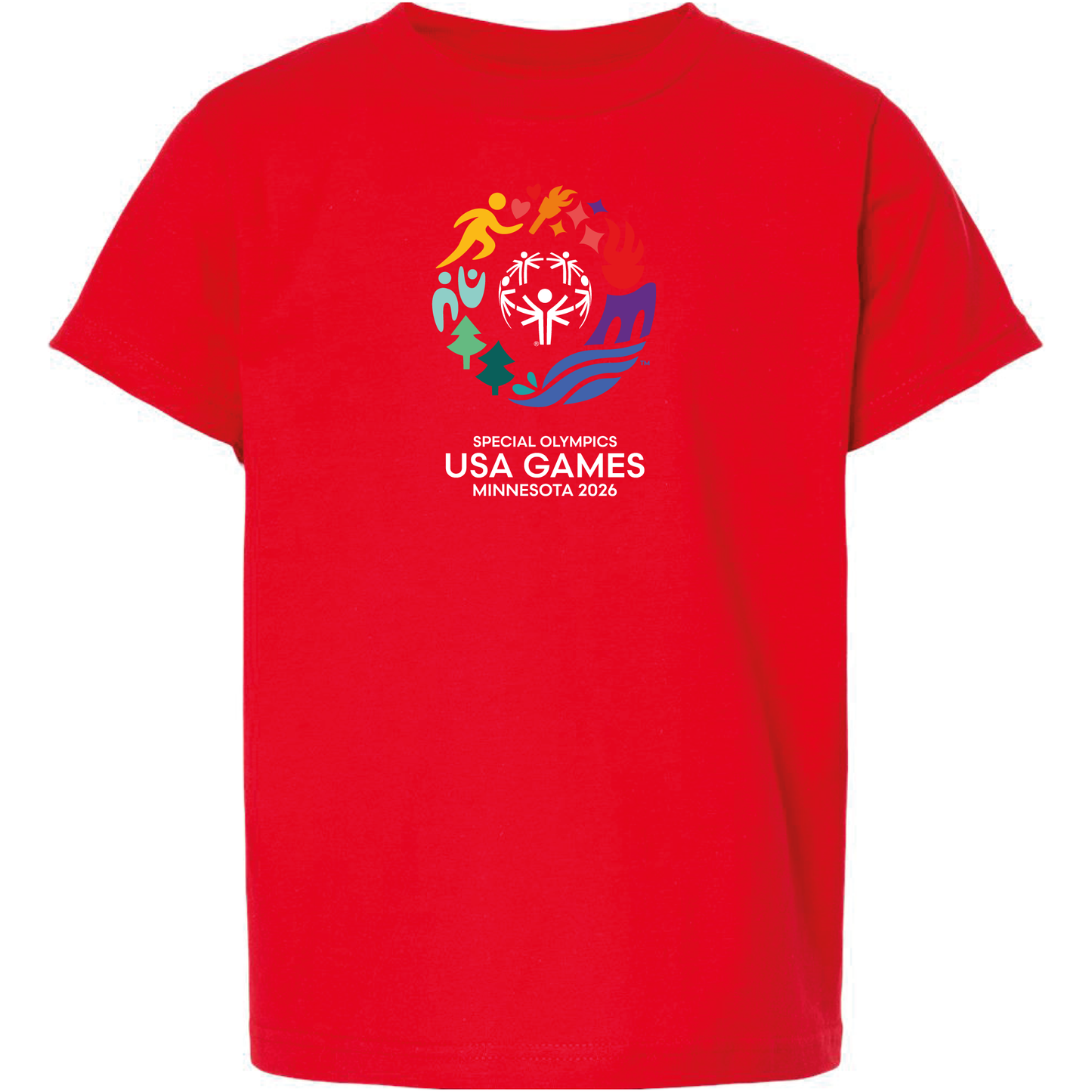 Value Classic USA Games Youth Fine Jersey T-Shirt