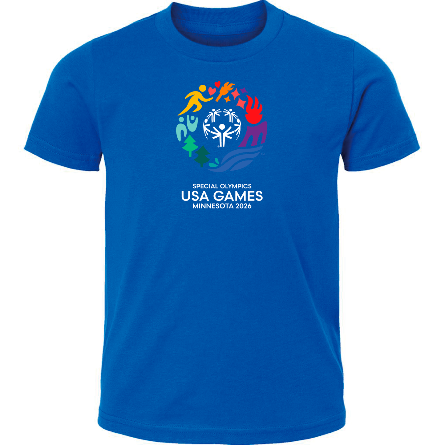 Value Classic USA Games Youth Fine Jersey T-Shirt