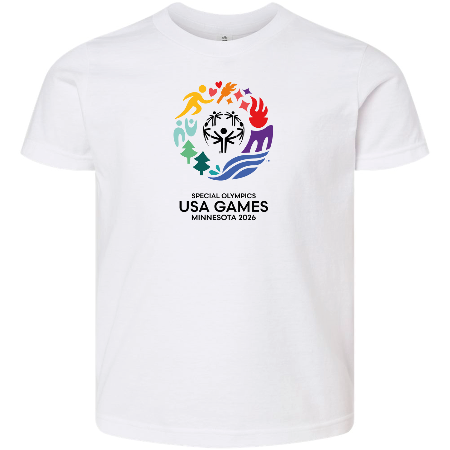 Value Classic USA Games Youth Fine Jersey T-Shirt