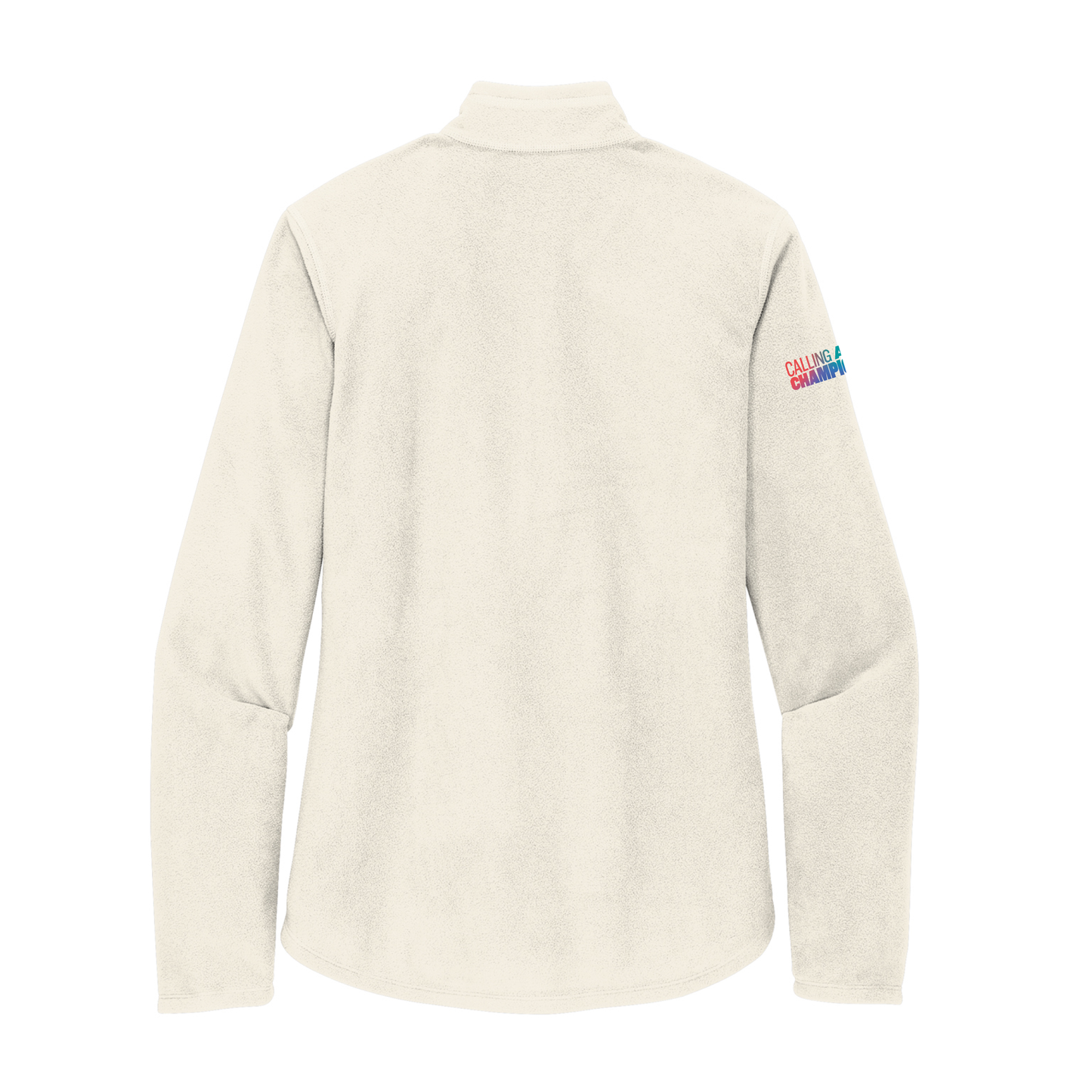 Classic Logo Eddie Bauer Women's 1/2-Zip Microfleece Jacket