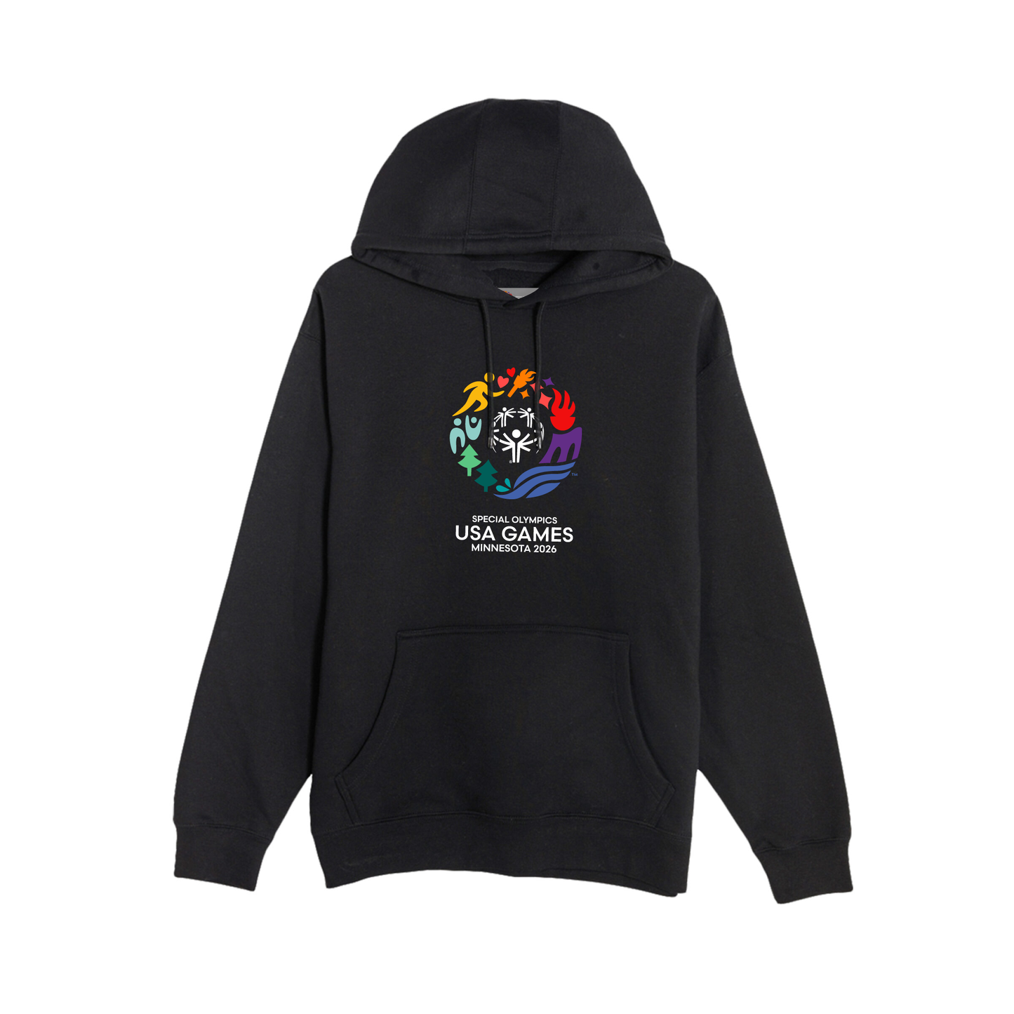 Classic Logo Unisex Hooded Fleece Sweatshirt