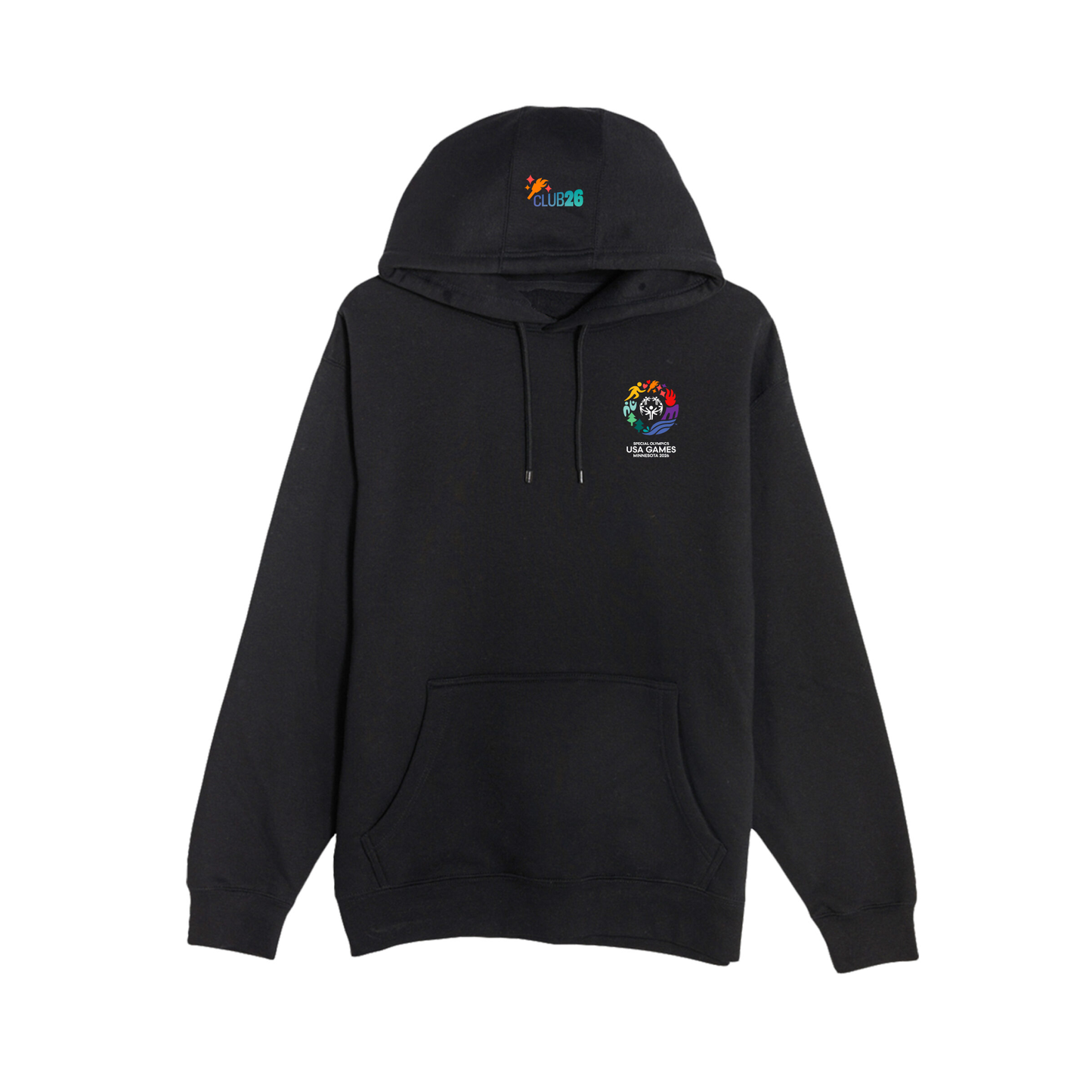 Club26 Premium Unisex Hooded Fleece Sweatshirt