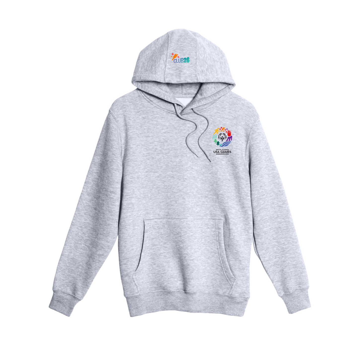 Club26 Premium Unisex Hooded Fleece Sweatshirt