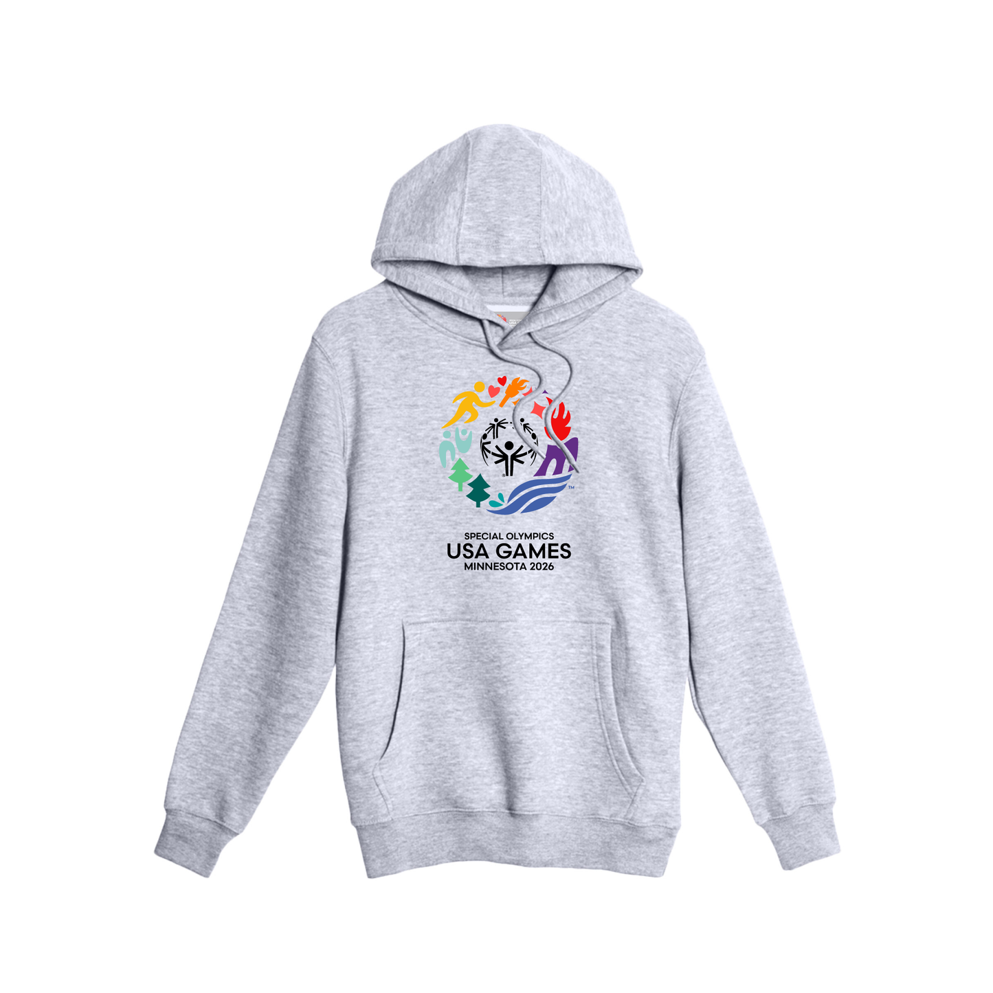 Classic Logo Unisex Hooded Fleece Sweatshirt