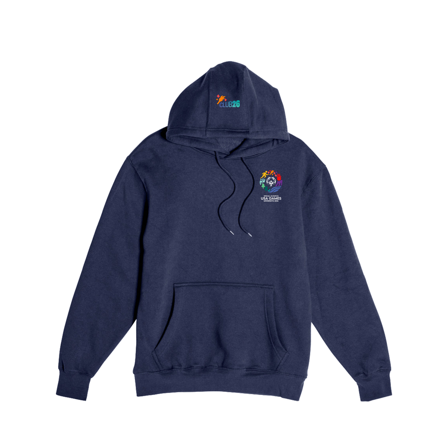 Club26 Premium Unisex Hooded Fleece Sweatshirt