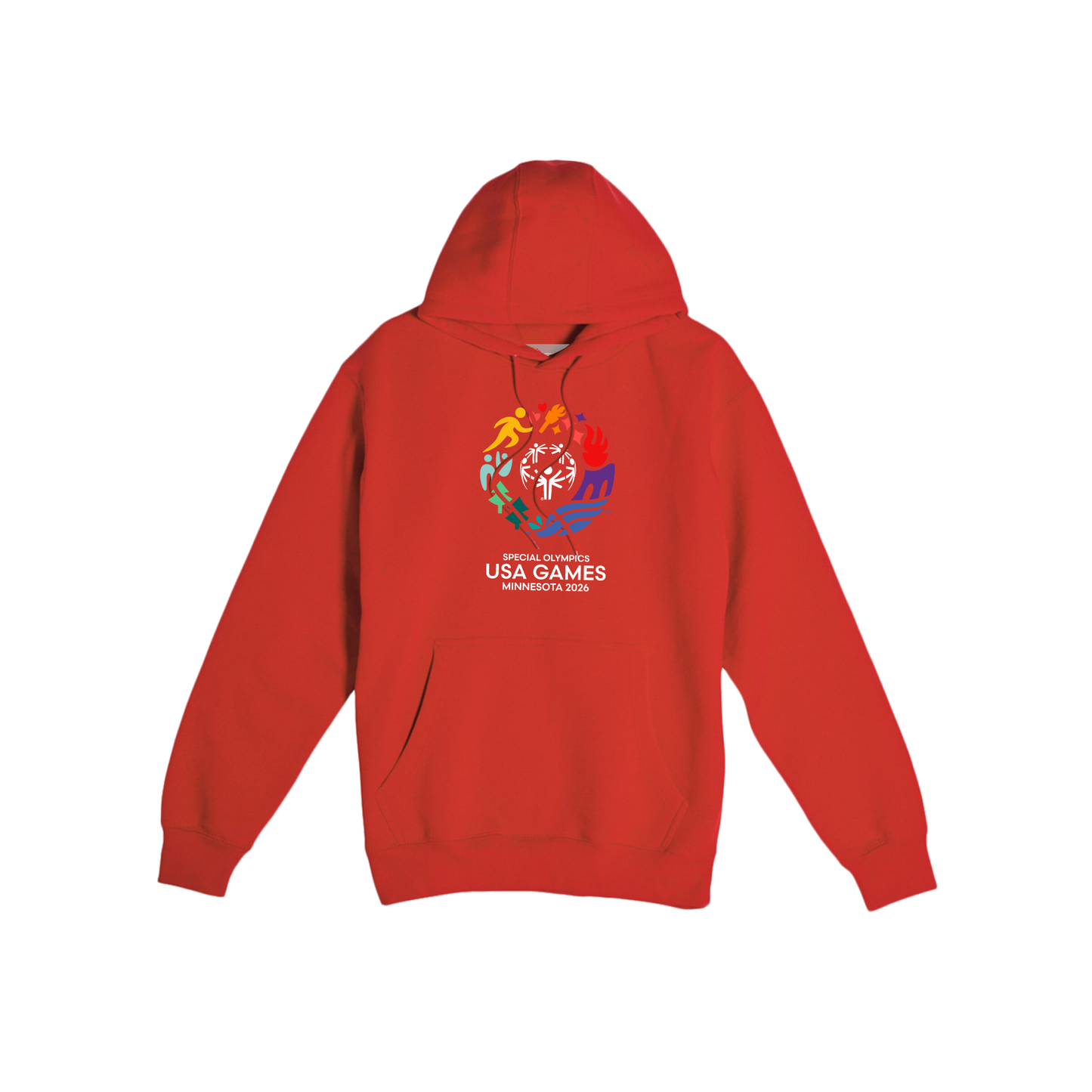 Classic Logo Unisex Hooded Fleece Sweatshirt