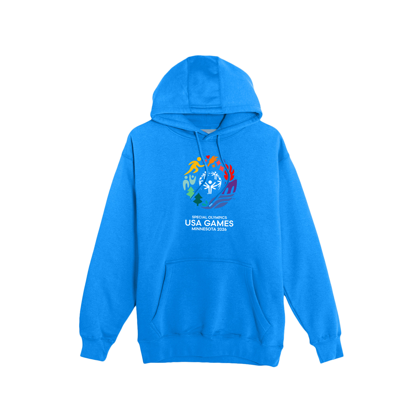 Classic Logo Unisex Hooded Fleece Sweatshirt