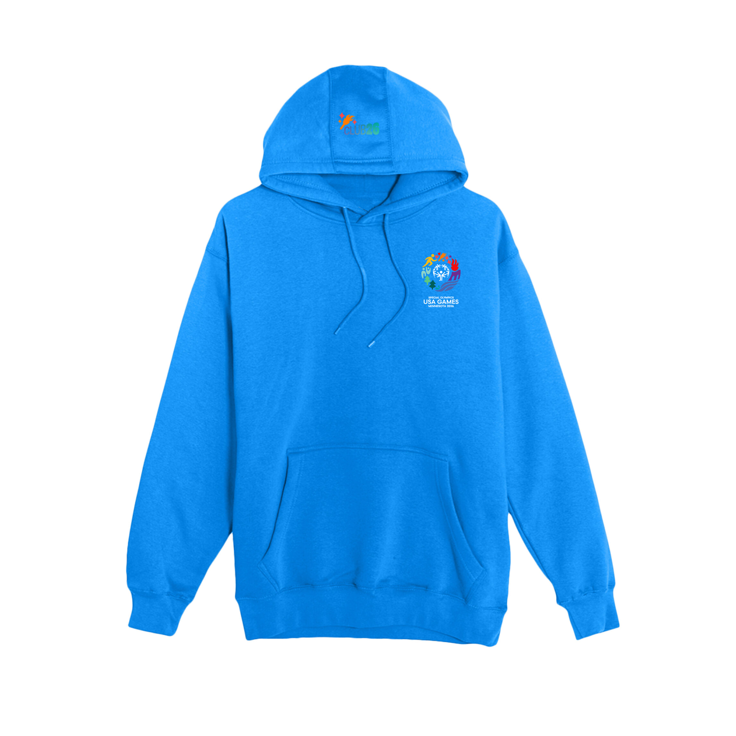 Club26 Premium Unisex Hooded Fleece Sweatshirt