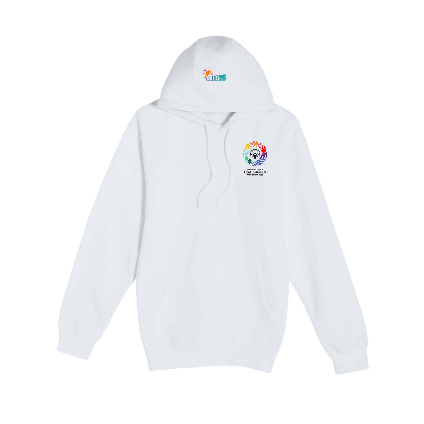 Club26 Premium Unisex Hooded Fleece Sweatshirt