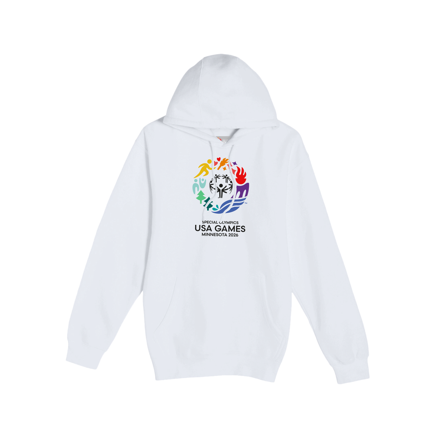 Classic Logo Unisex Hooded Fleece Sweatshirt