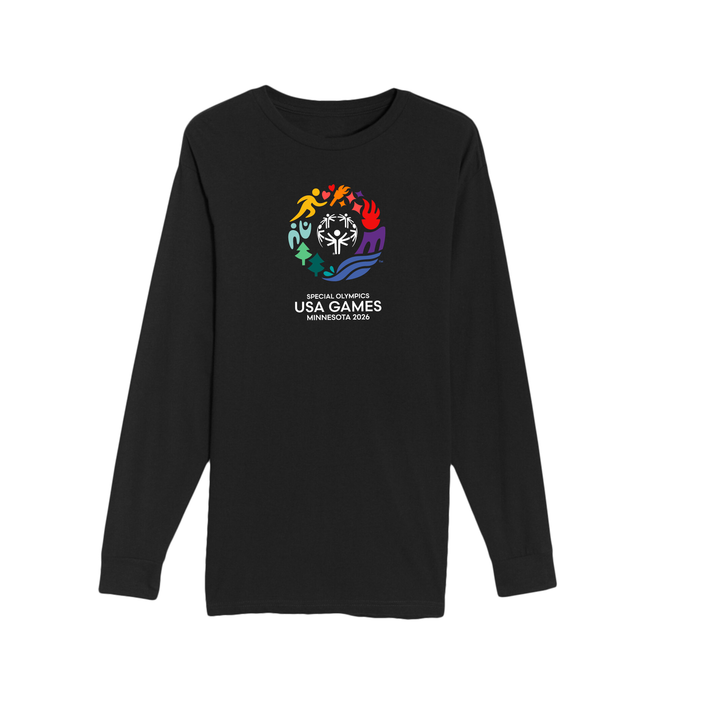 Classic Logo Unisex Long Sleeve Tee