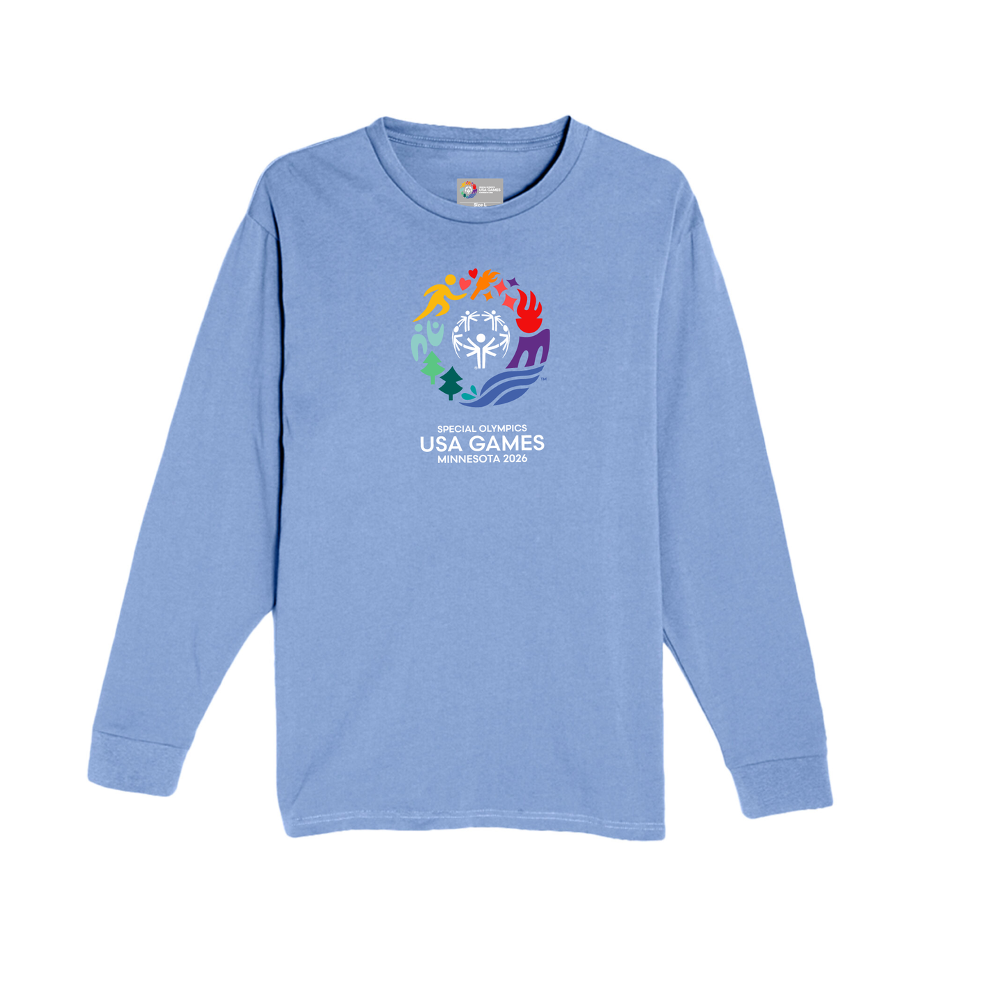 Classic Logo Unisex Long Sleeve Tee