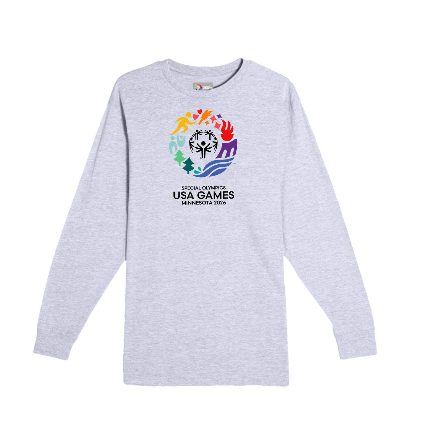 Classic Logo Unisex Long Sleeve Tee