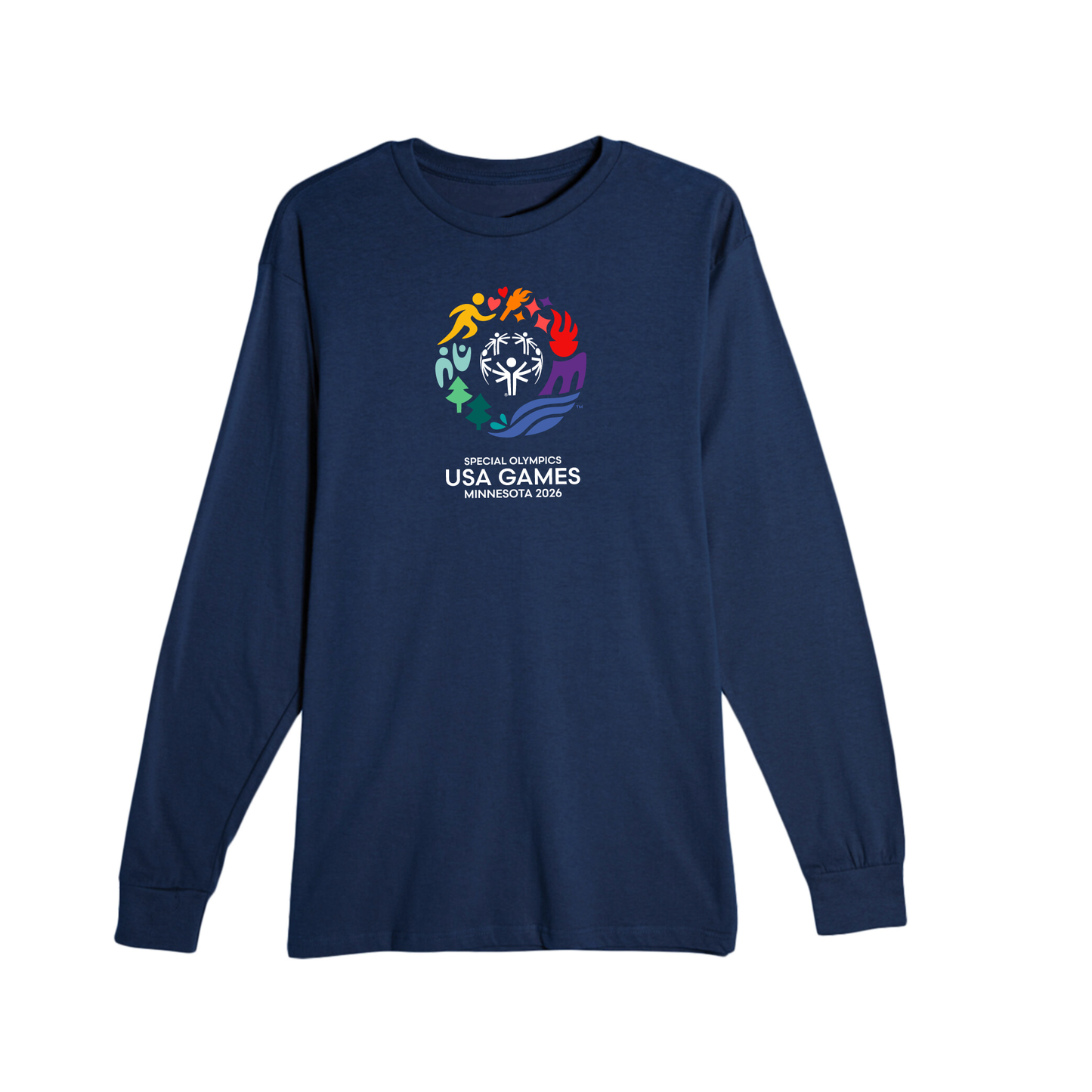 Classic Logo Unisex Long Sleeve Tee