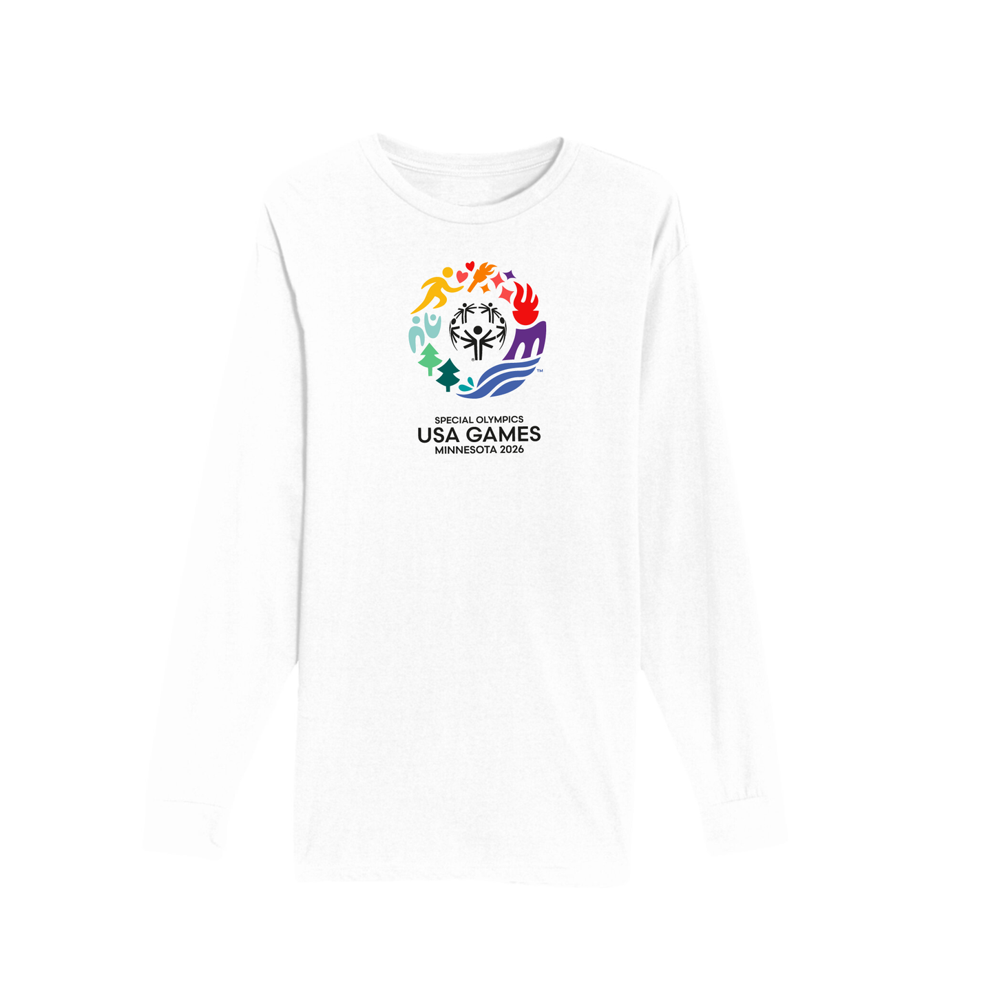 Classic Logo Unisex Long Sleeve Tee
