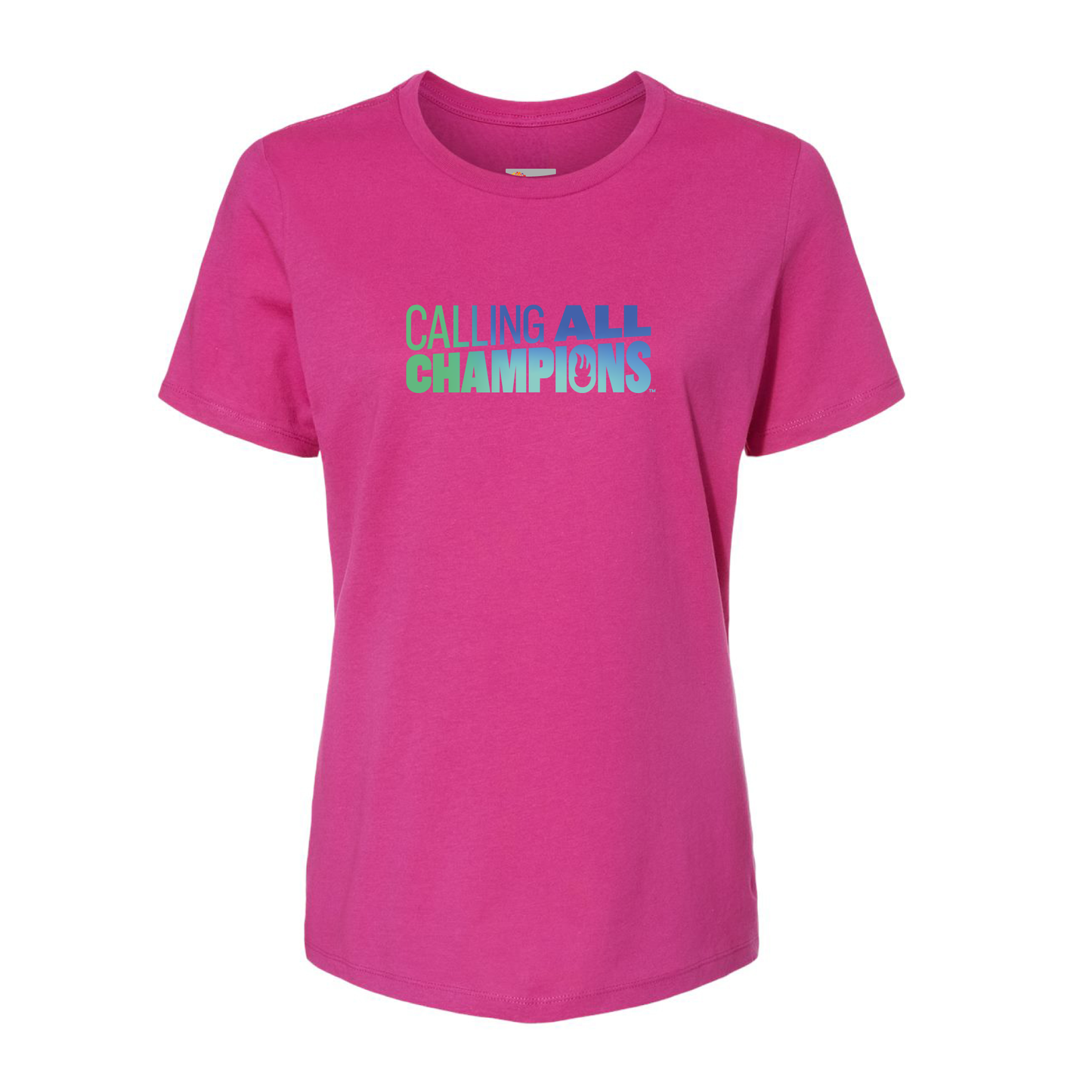 Calling All Champions Women's Short Sleeve Tee