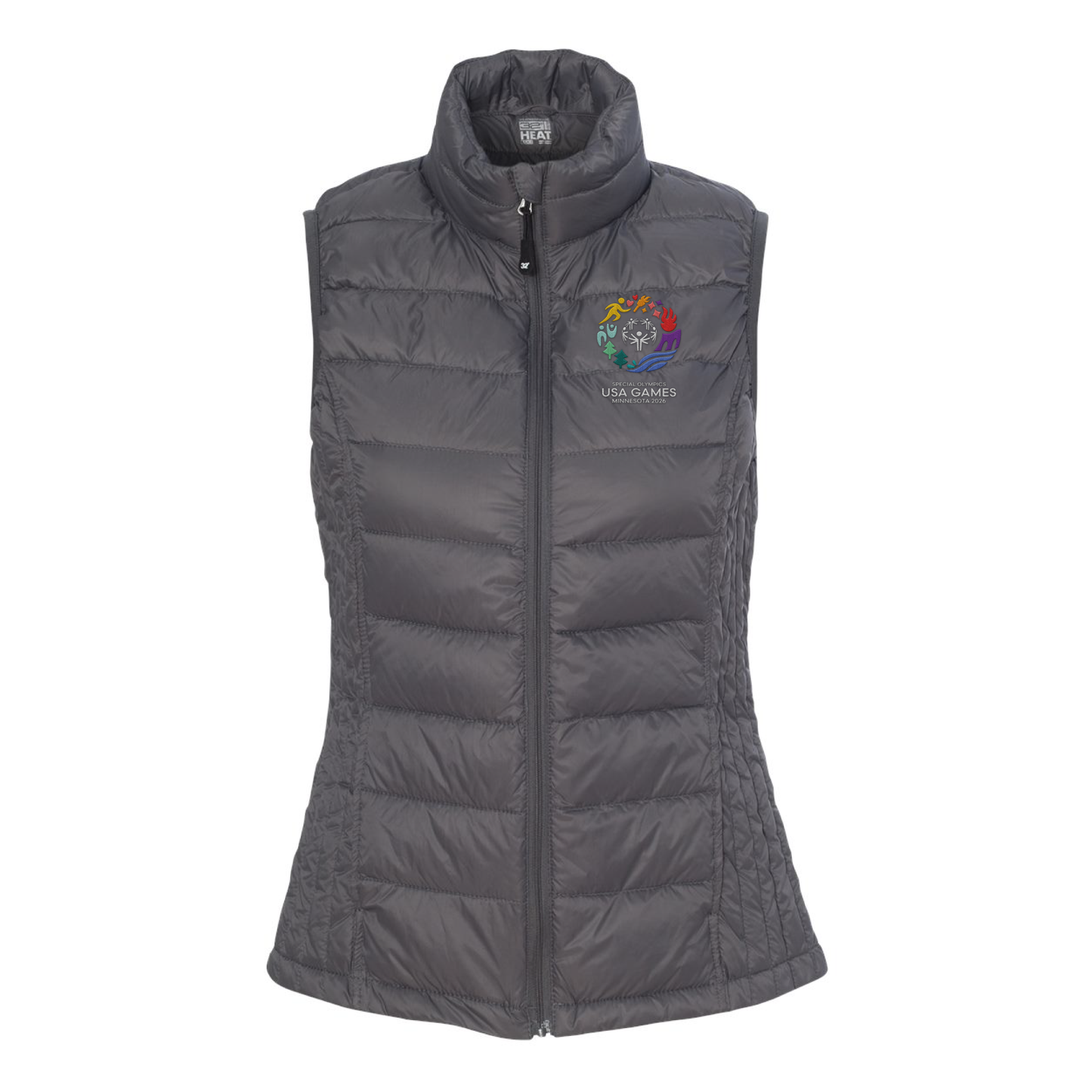USA Games Women's 32 Degrees Weatherproof Packable Down Vest