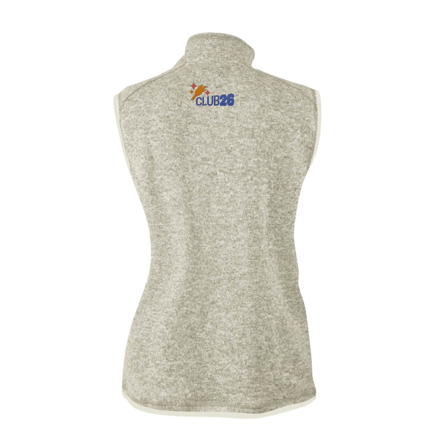 Club26 Women's Charles River Apparel Embroidered Pacific Heathered Vest
