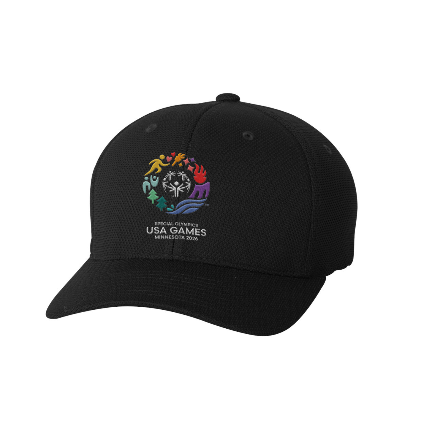 Classic Logo Embroidered Flexfit Mesh Cap