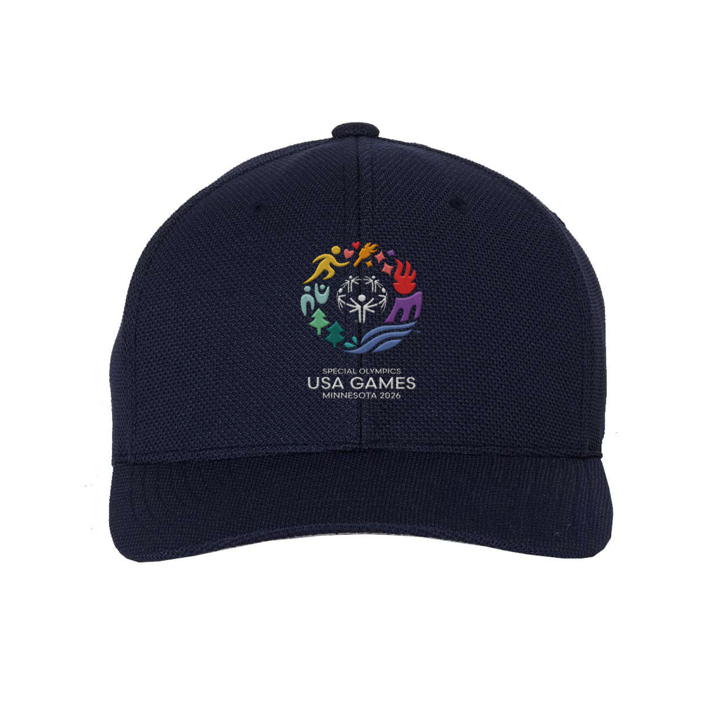 Classic Logo Embroidered Flexfit Mesh Cap
