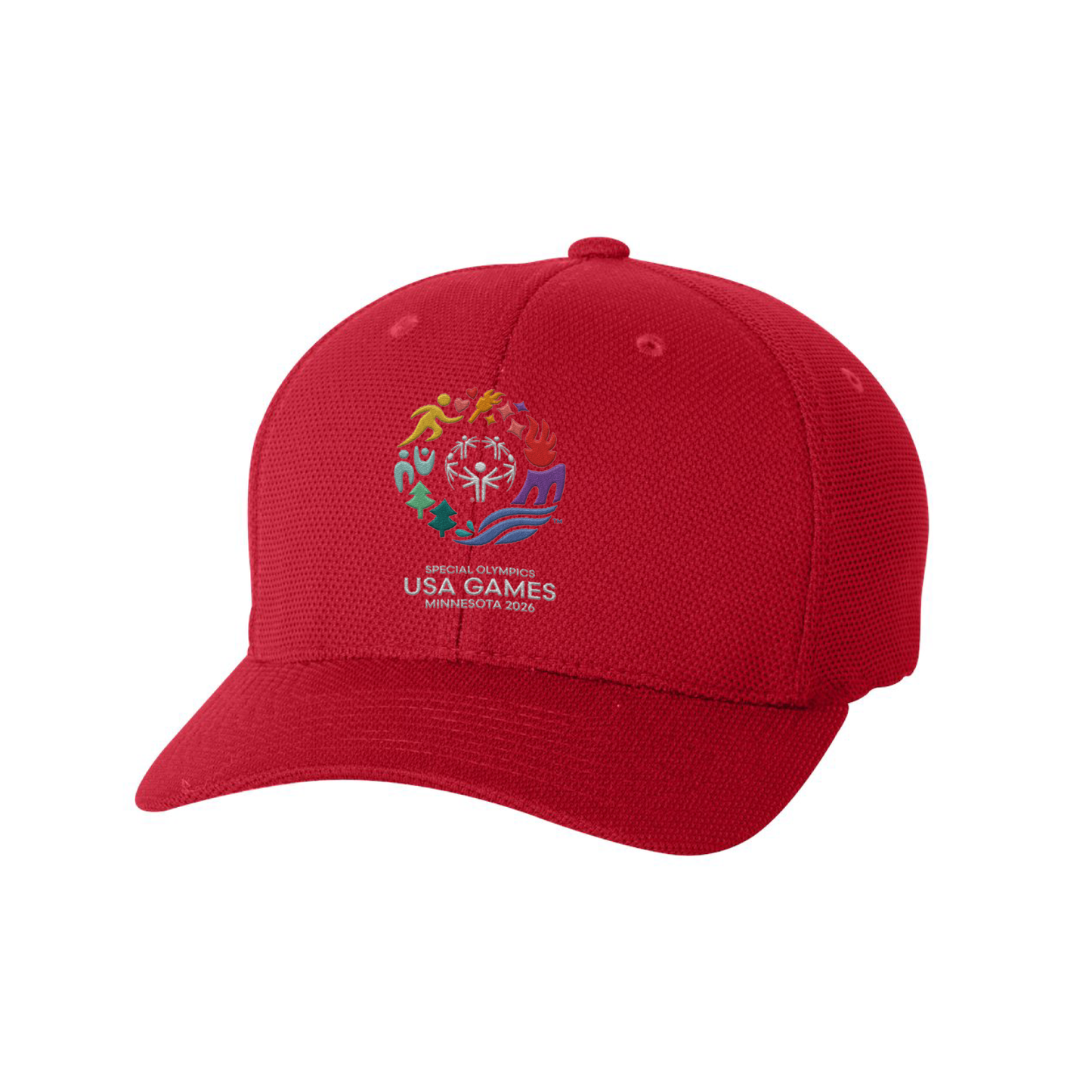 Classic Logo Embroidered Flexfit Mesh Cap
