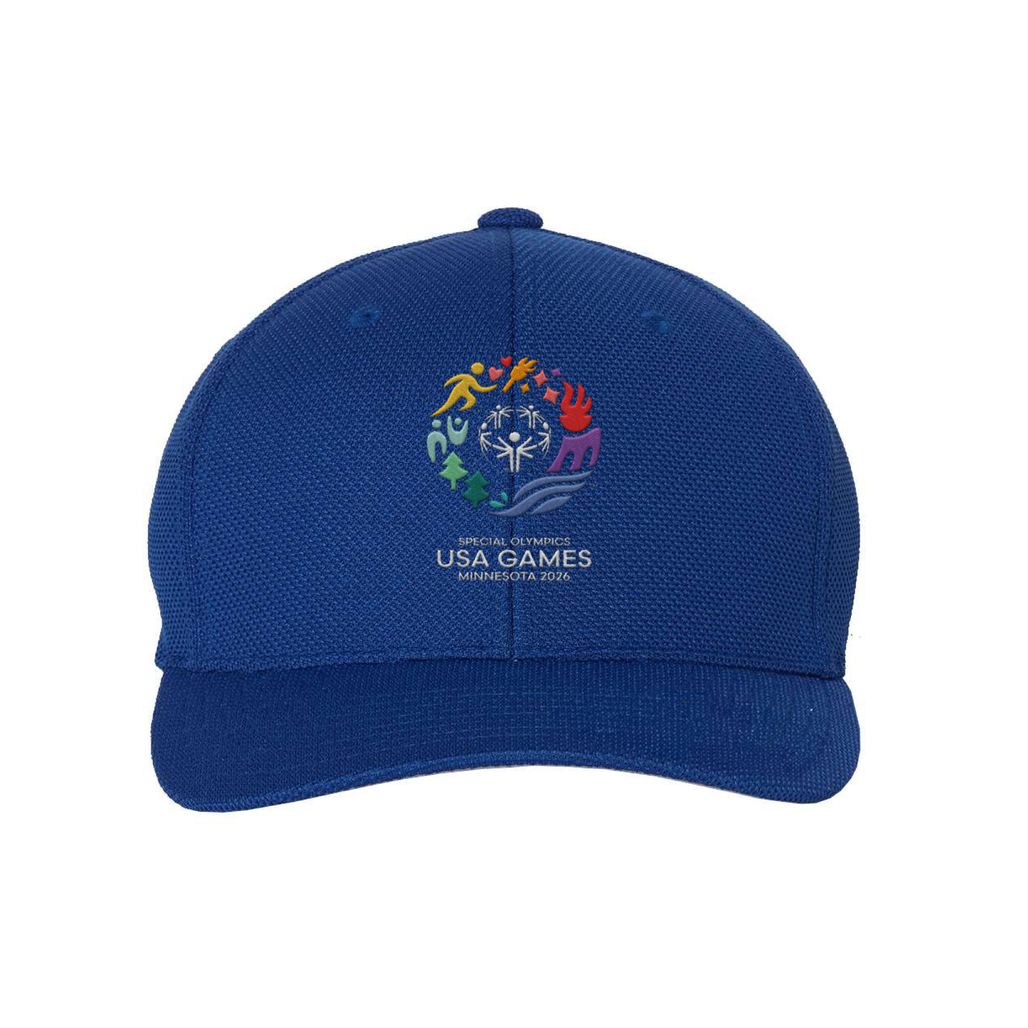 Classic Logo Embroidered Flexfit Mesh Cap
