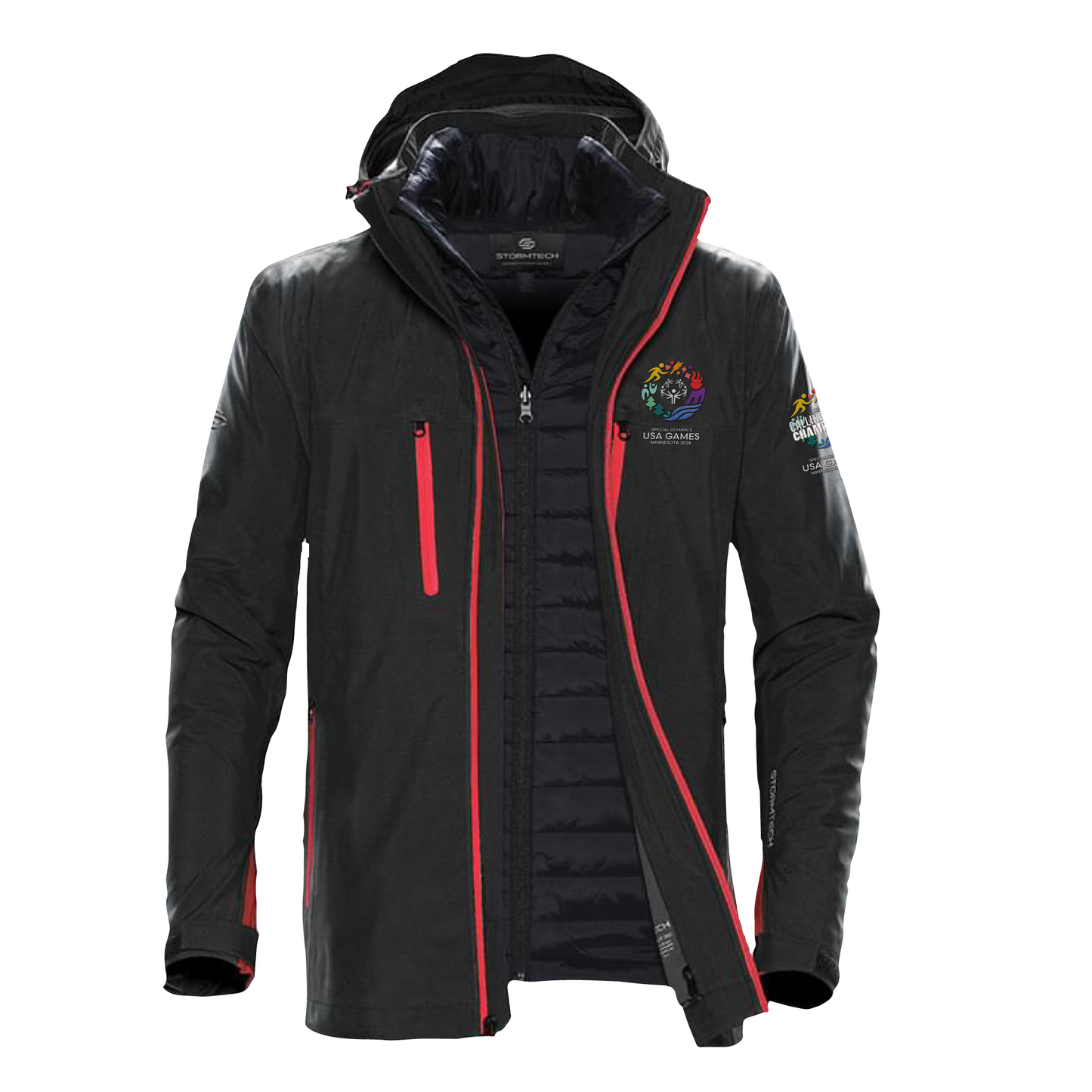 Embroidered USA Games Stormtech Matrix System 3-in-1 Jacket