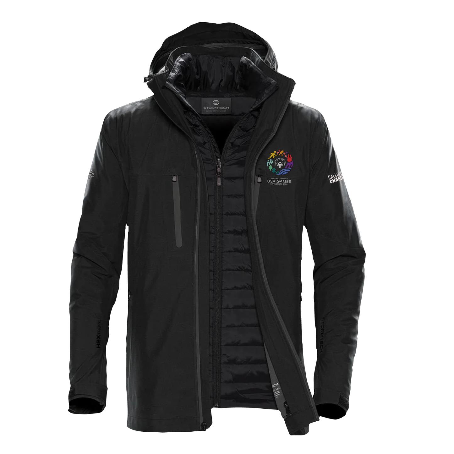 Embroidered USA Games Stormtech Matrix System 3-in-1 Jacket