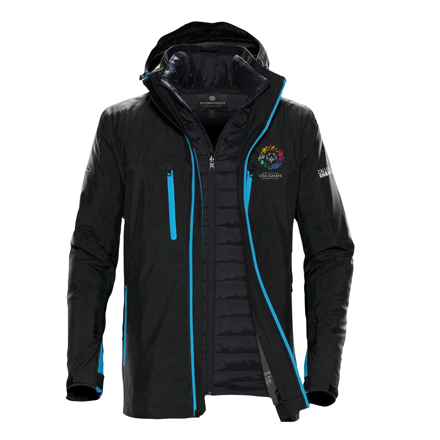 Embroidered USA Games Stormtech Matrix System 3-in-1 Jacket