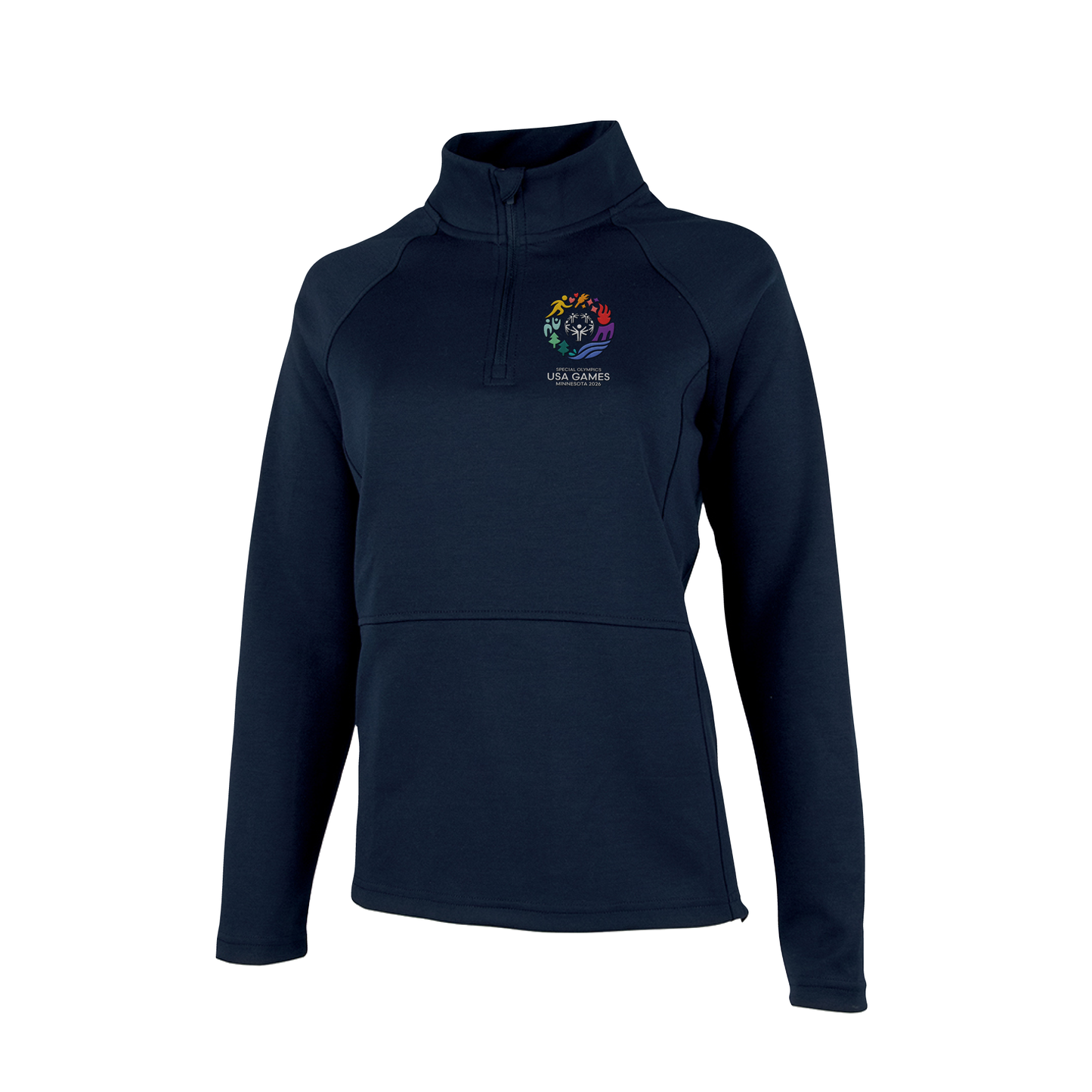 Club26 Embroidered Women's Charles River Seaport Quarter Zip