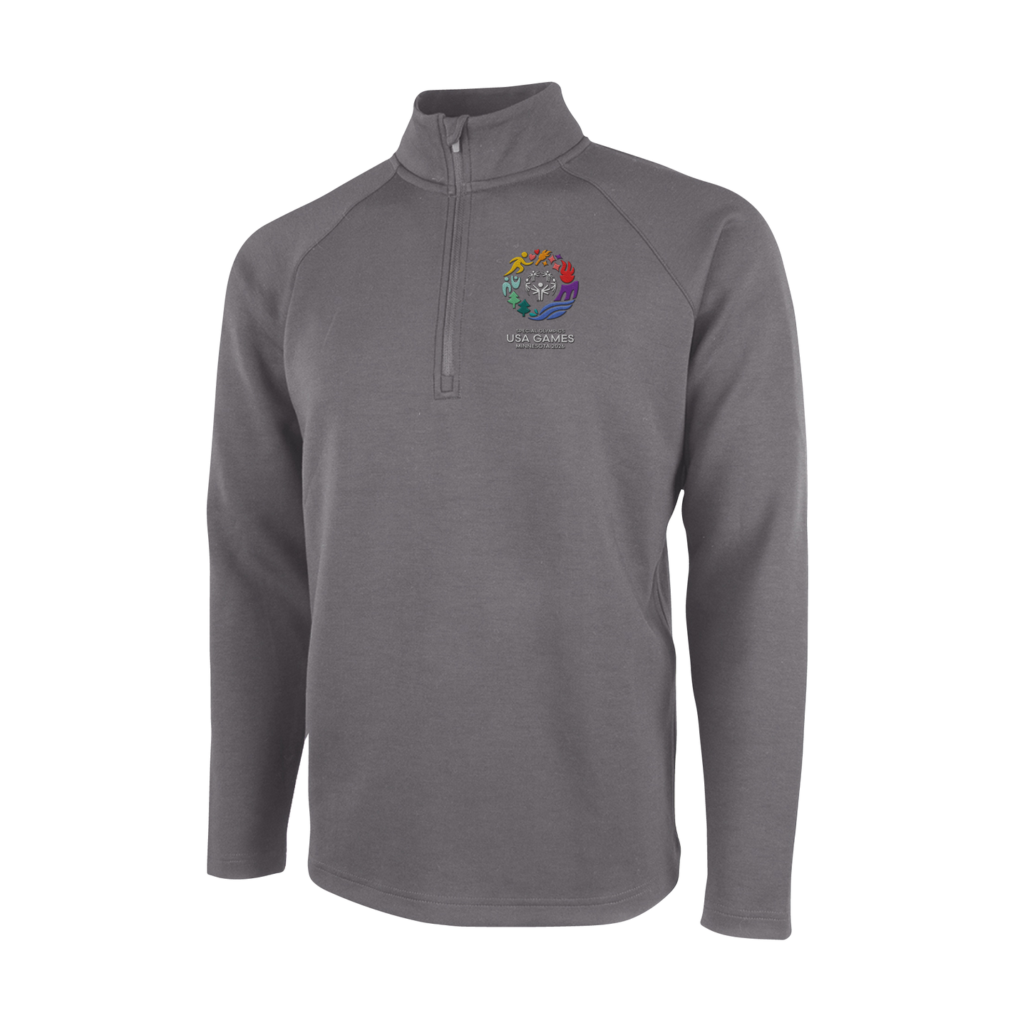 Club26 Embroidered Men's Charles River Seaport Quarter Zip