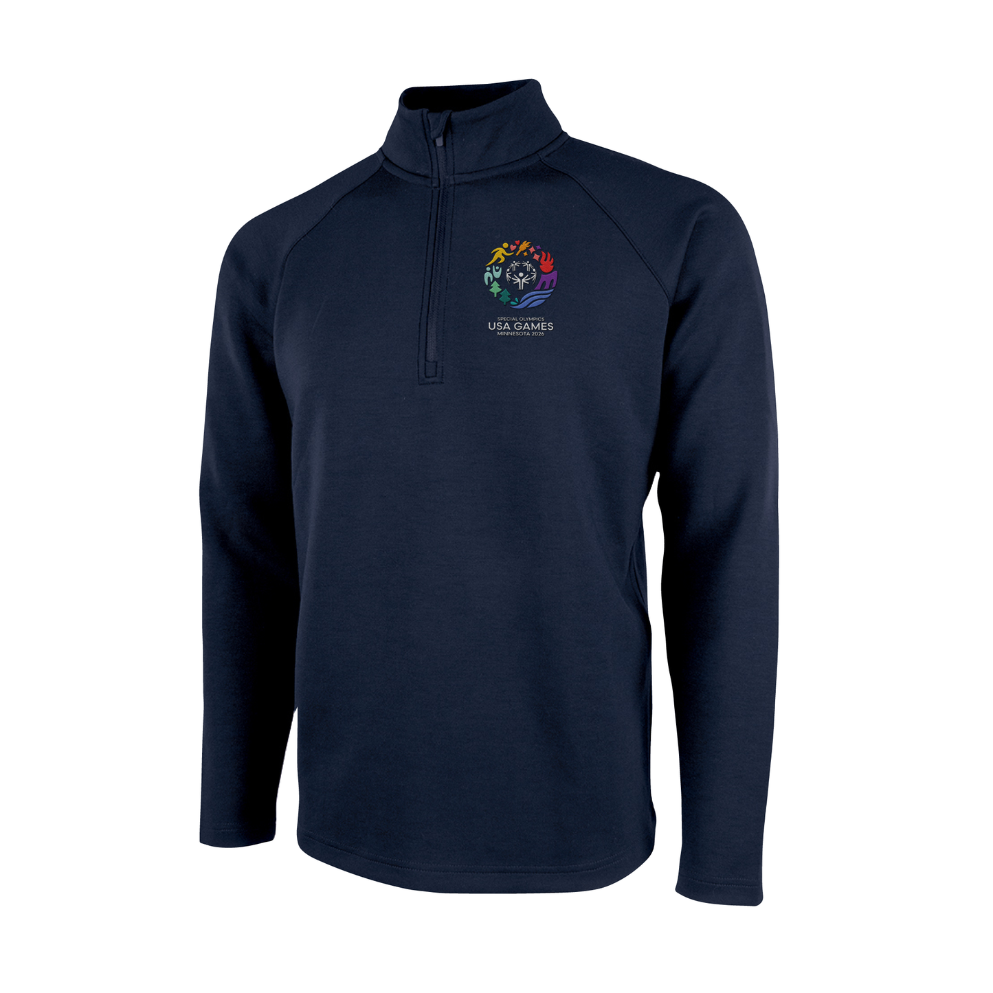 Club26 Embroidered Men's Charles River Seaport Quarter Zip