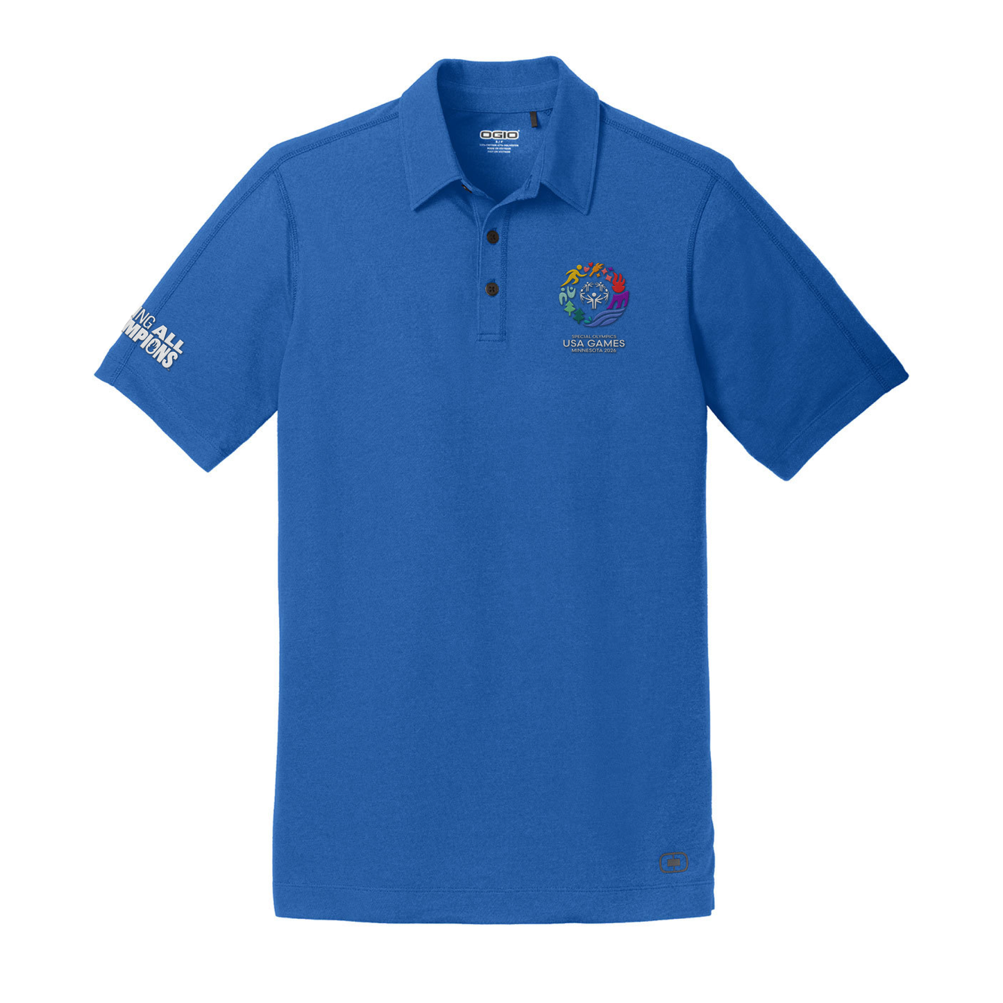Classic Logo Men's Embroidered Ogio Onyx Polo