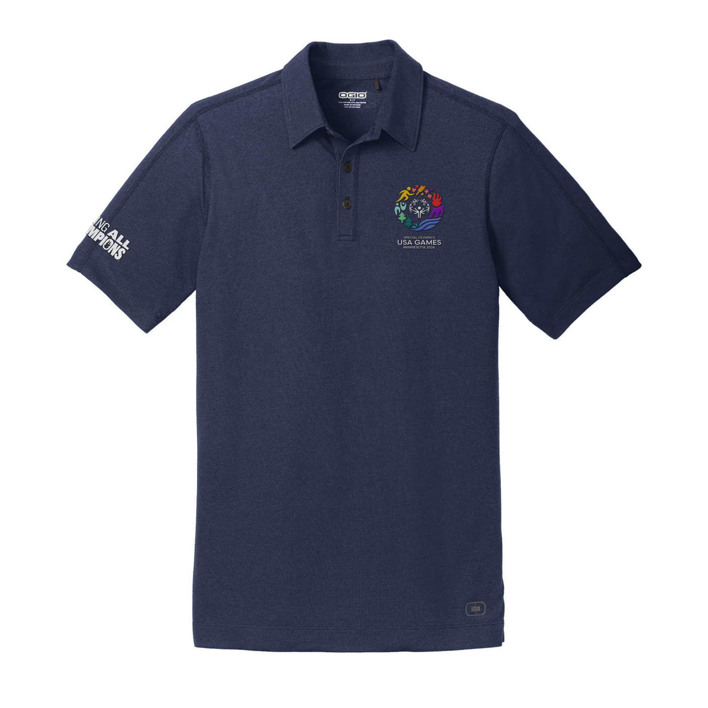 Classic Logo Men's Embroidered Ogio Onyx Polo