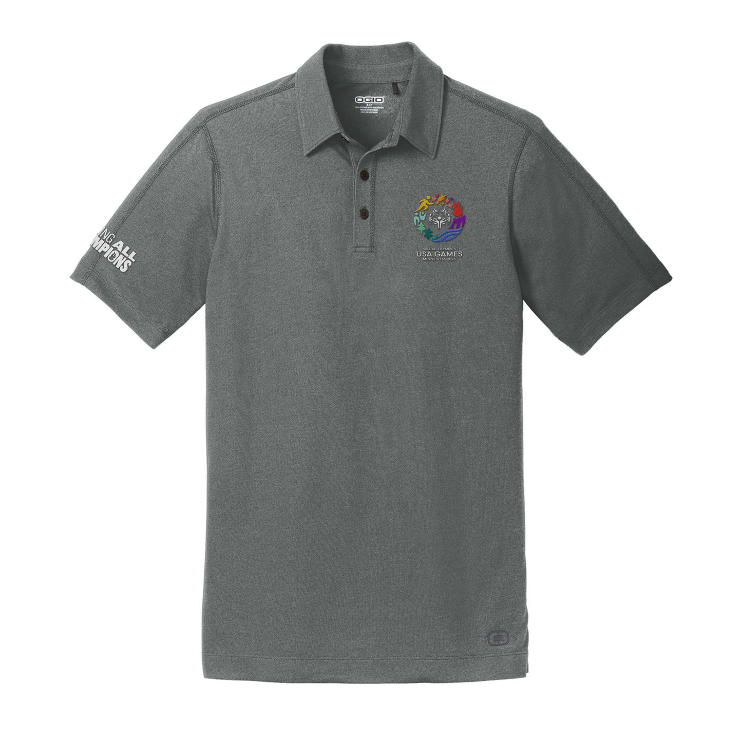 Classic Logo Men's Embroidered Ogio Onyx Polo