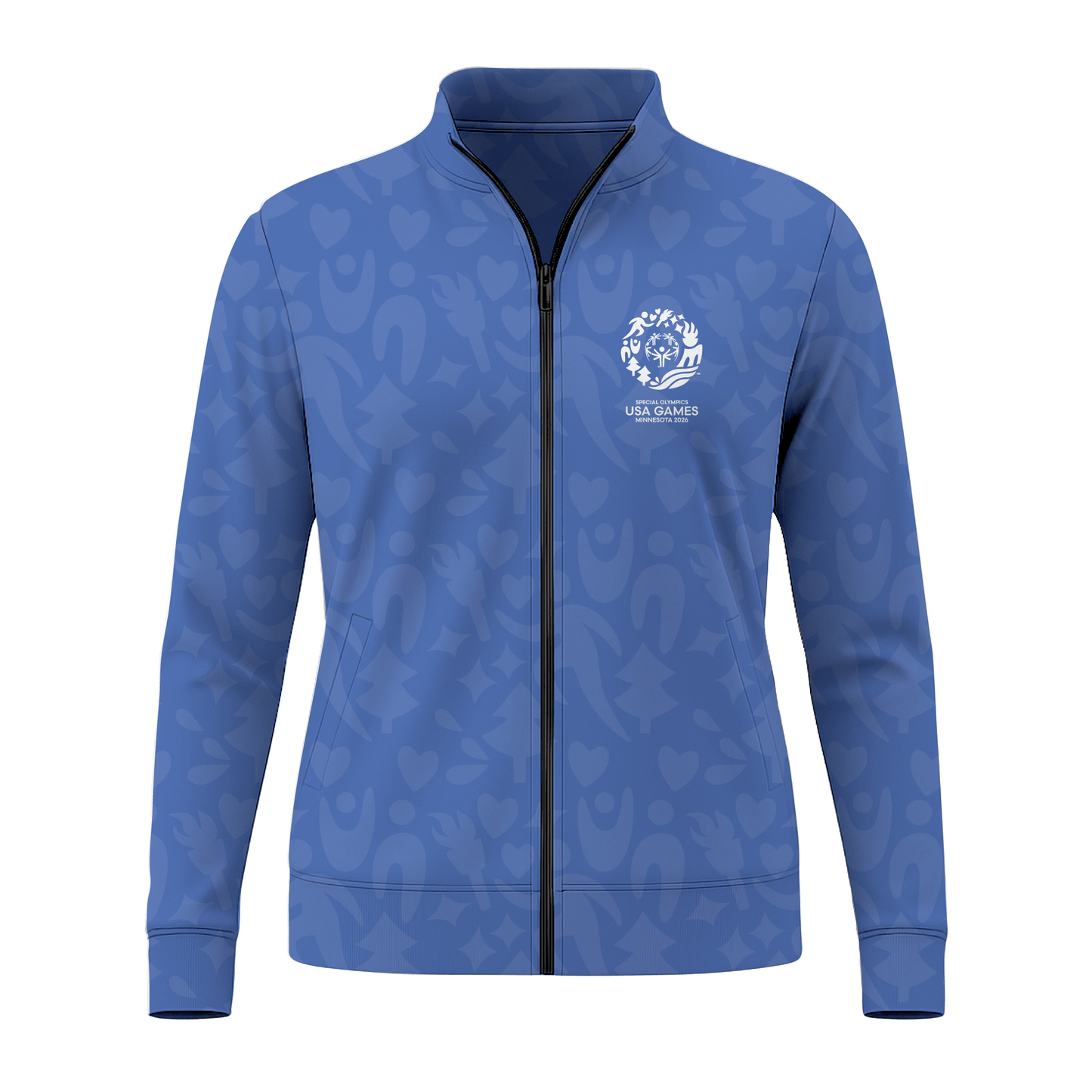 Athlete Oath Women's Track Jacket with Full Zipper