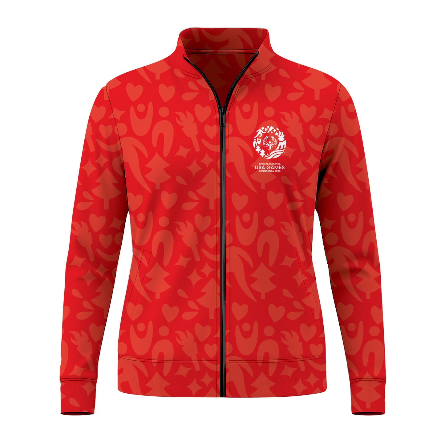 Athlete Oath Women's Track Jacket with Full Zipper