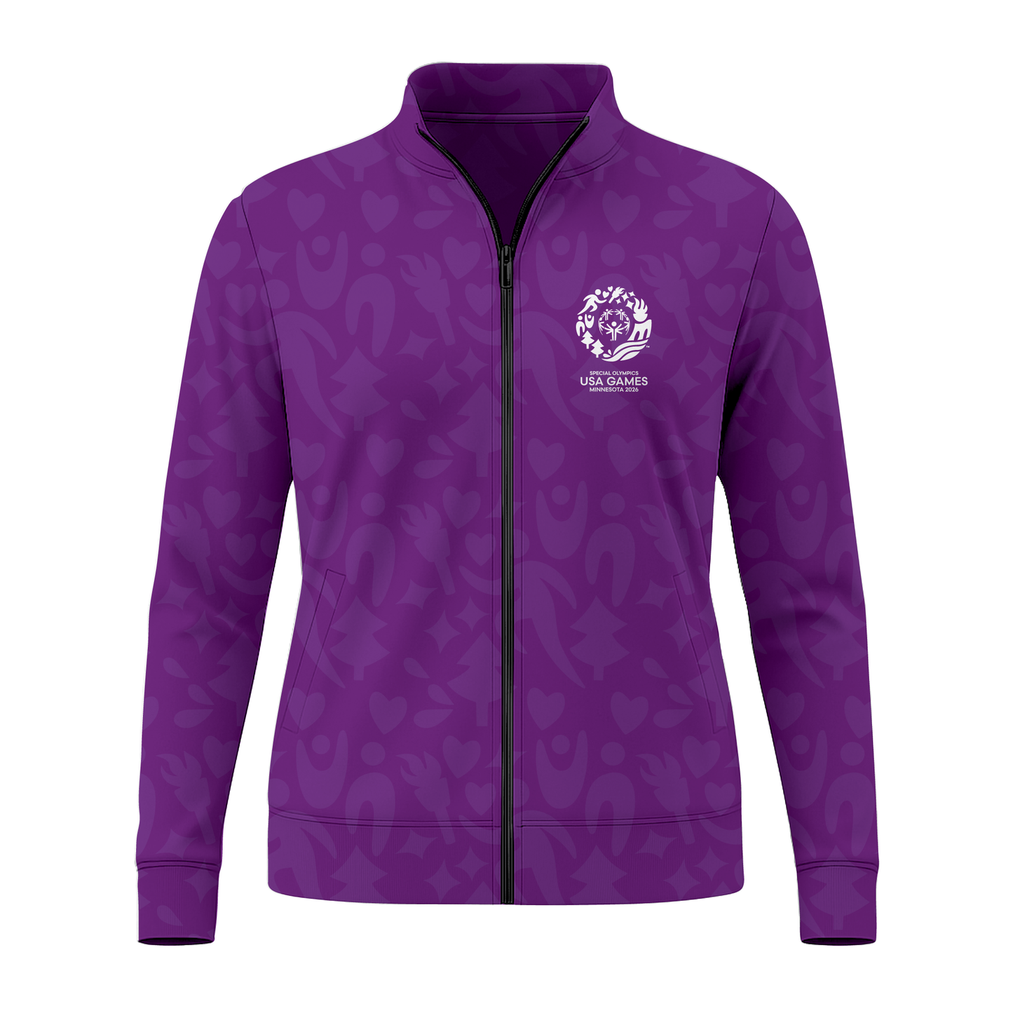 Athlete Oath Women's Track Jacket with Full Zipper