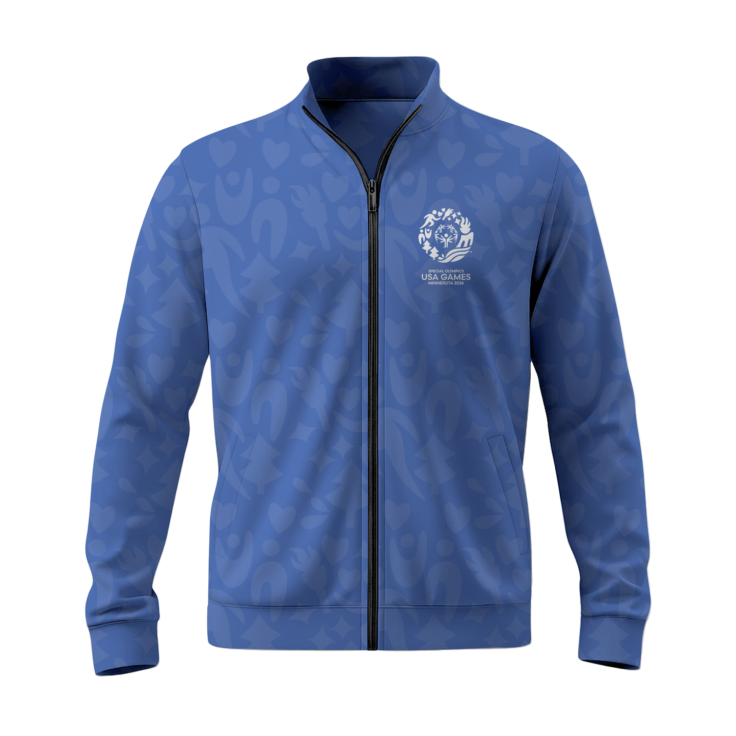 Athlete Oath Men's Track Jacket with Full Zipper