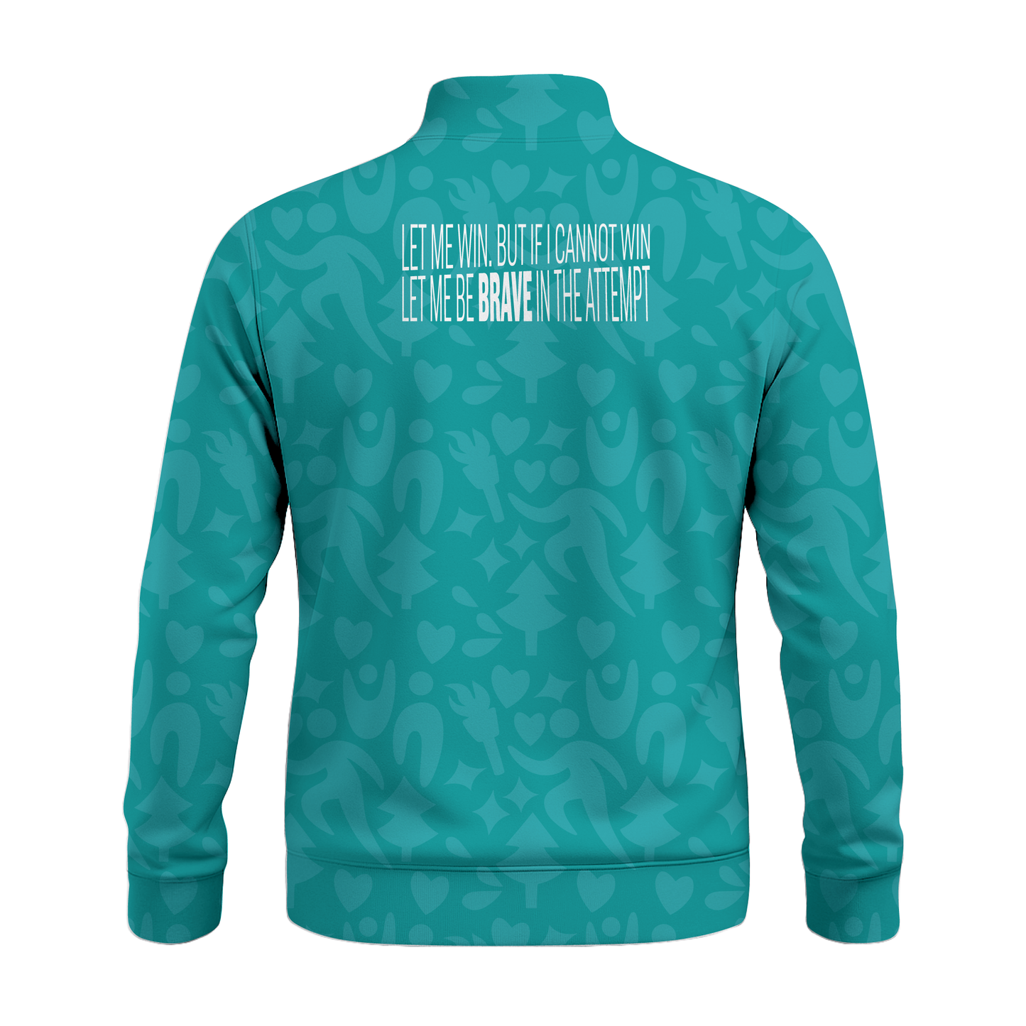 Athlete Oath Men's Track Jacket with Full Zipper