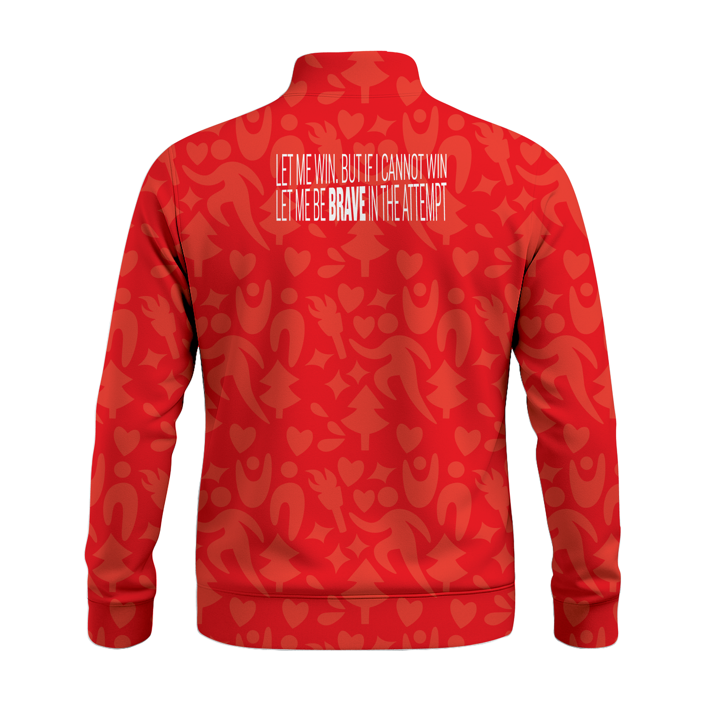 Athlete Oath Men's Track Jacket with Full Zipper