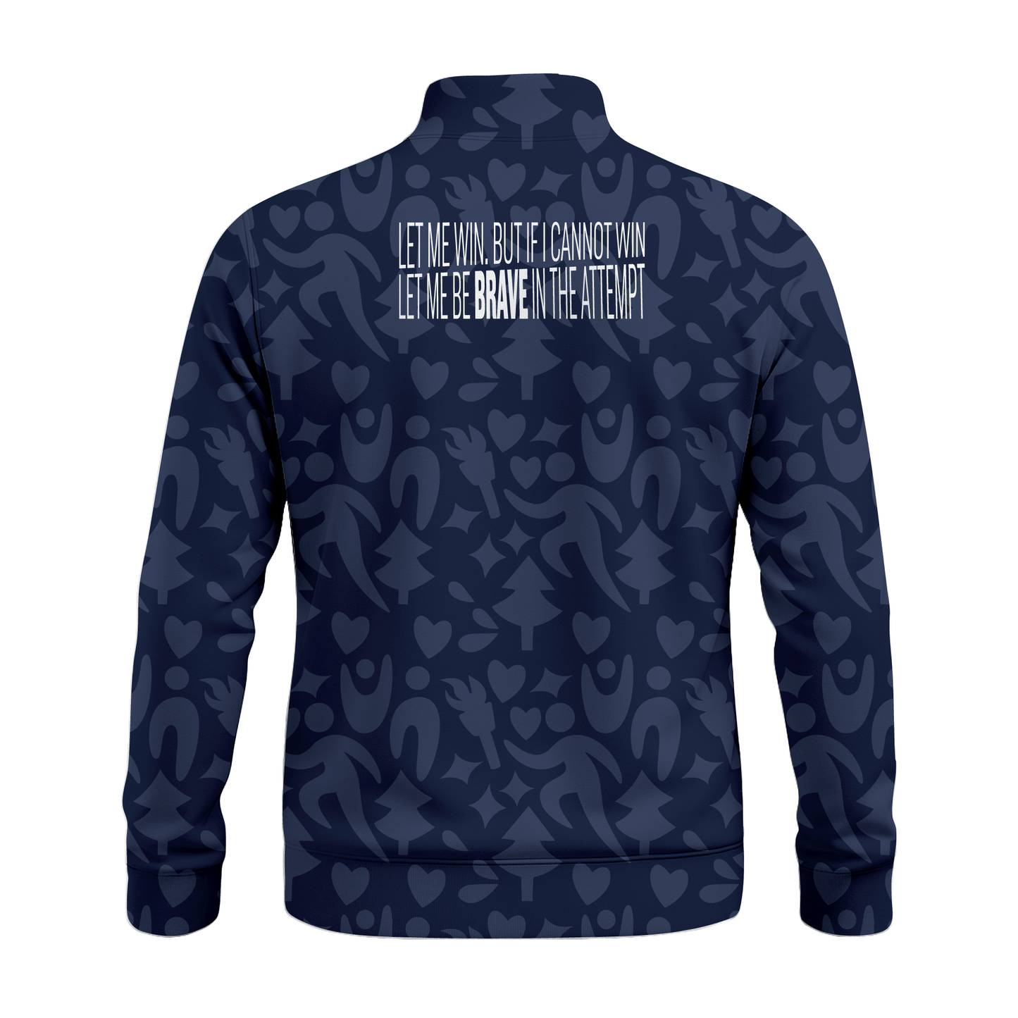 Athlete Oath Men's Track Jacket with Full Zipper