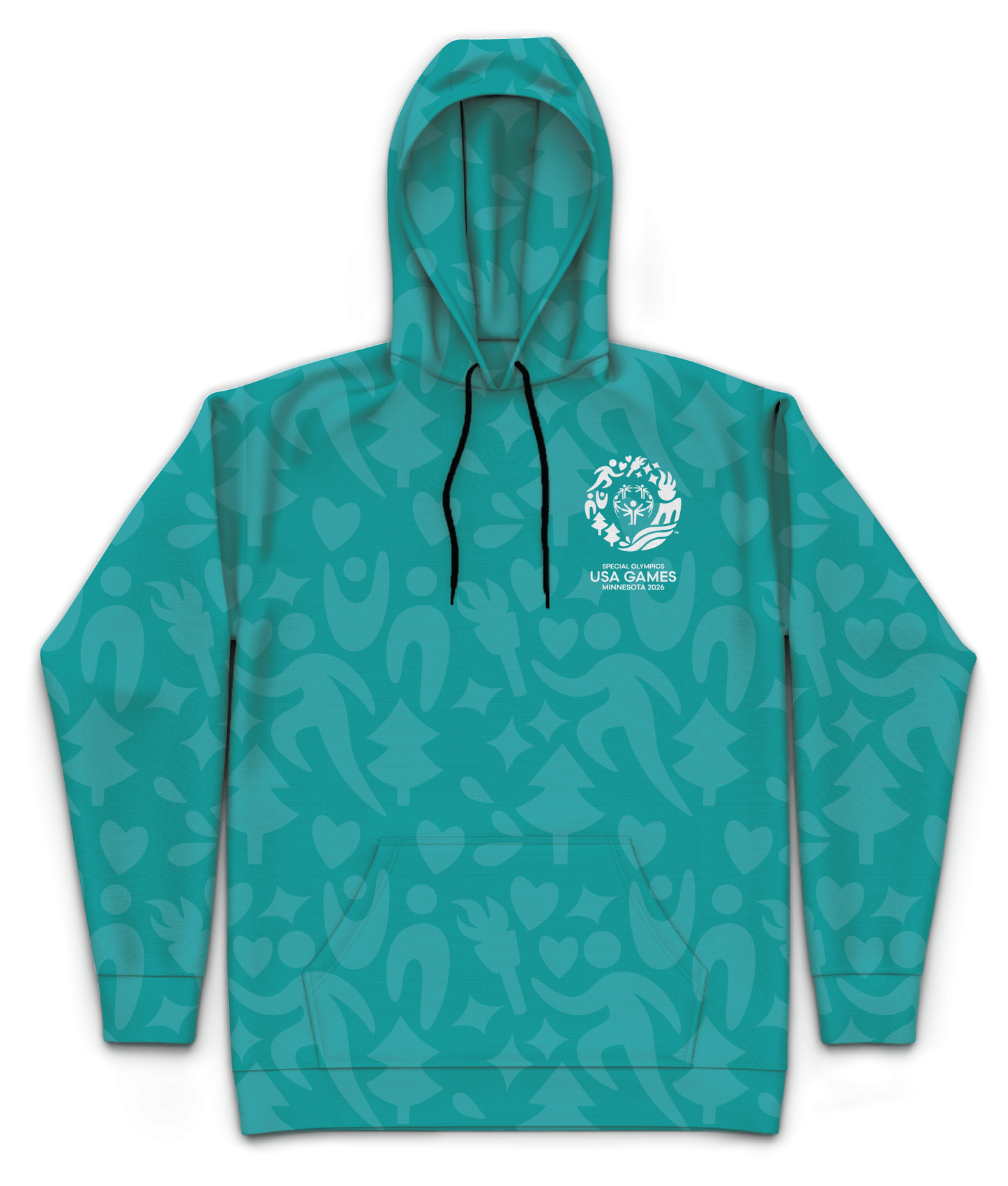 Athlete Oath Long Sleeve Fleece Hoodie
