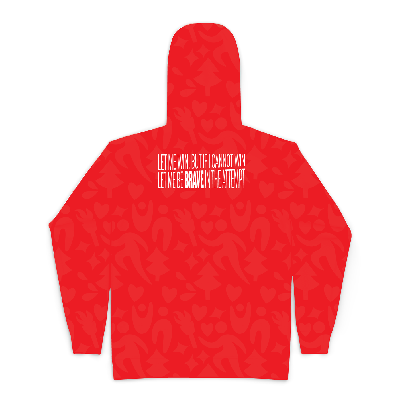 Athlete Oath Long Sleeve Fleece Hoodie